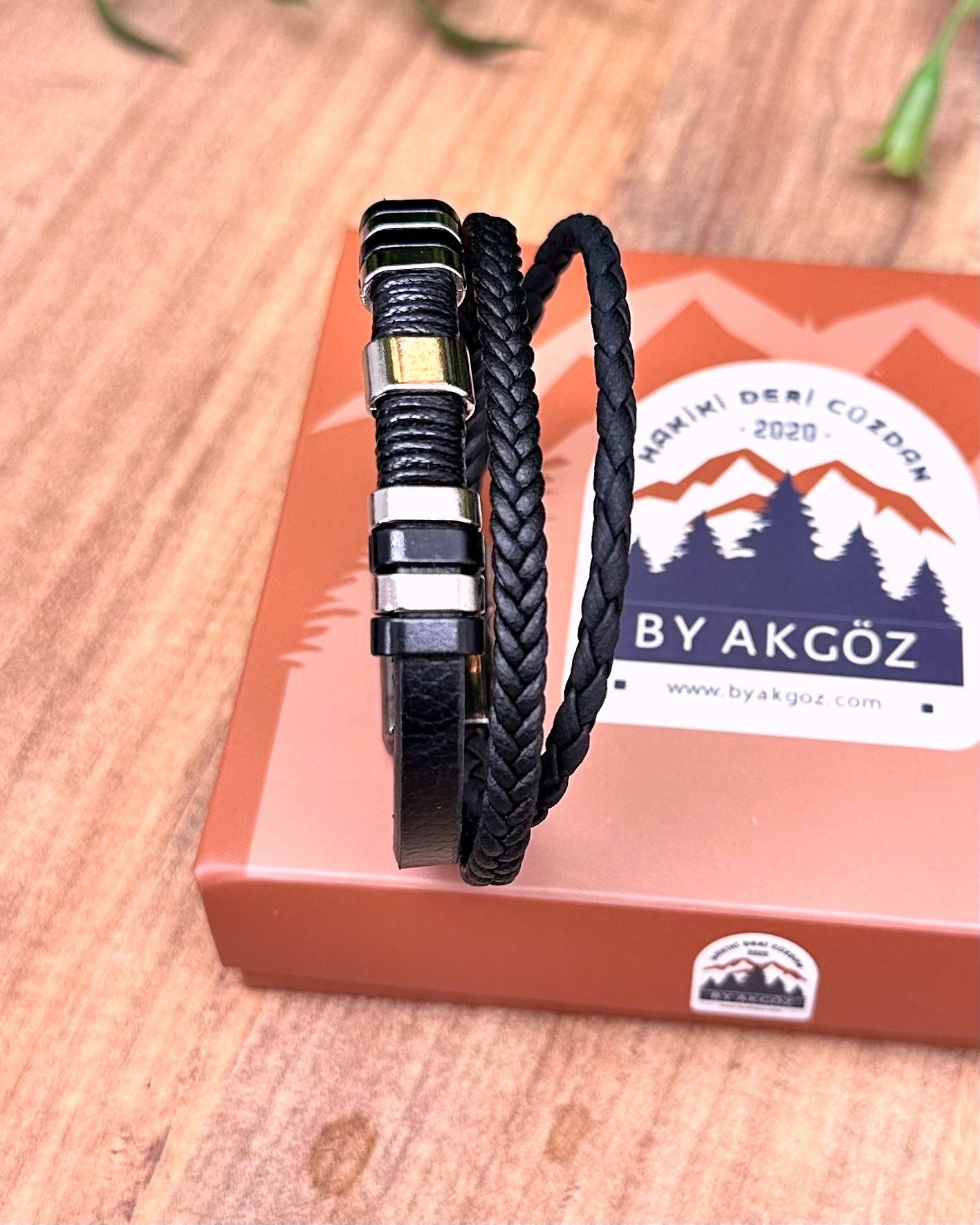 Hakiki Deri Aksesuar Bileklik