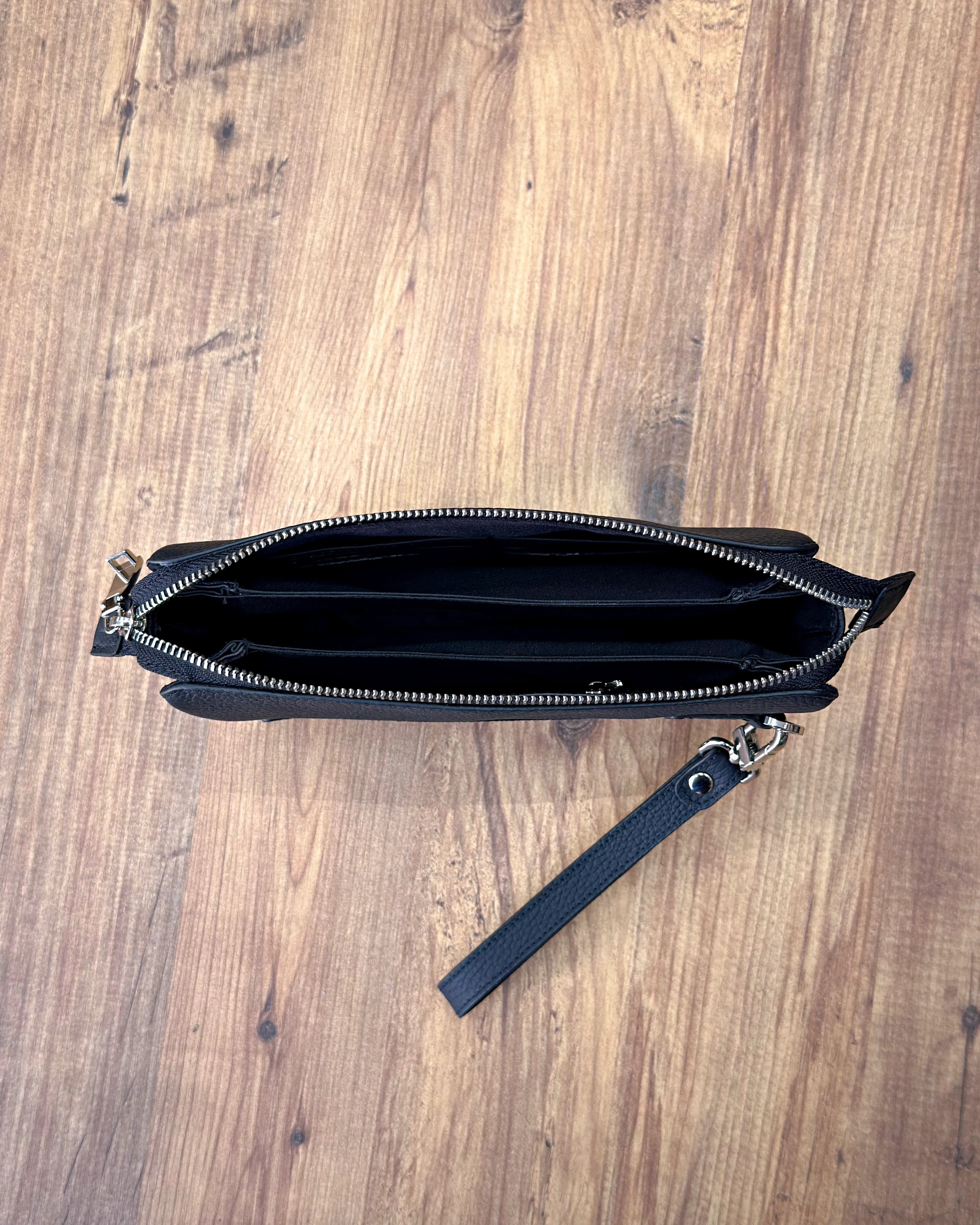 Hakiki Deri Kilitli El Çantası 2055 Model