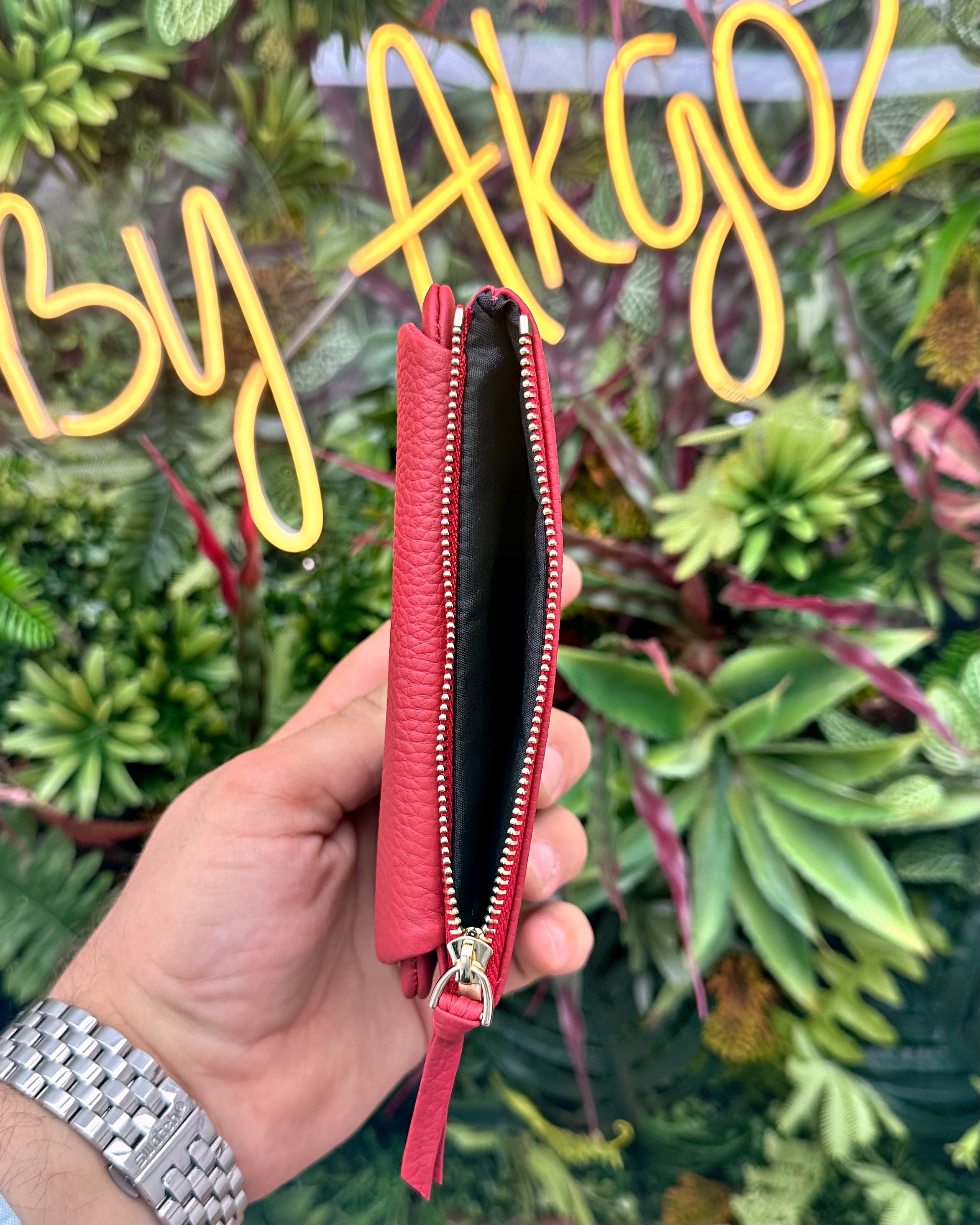 Mini Tulum Model El Cüzdanı Hakiki Deri 1030