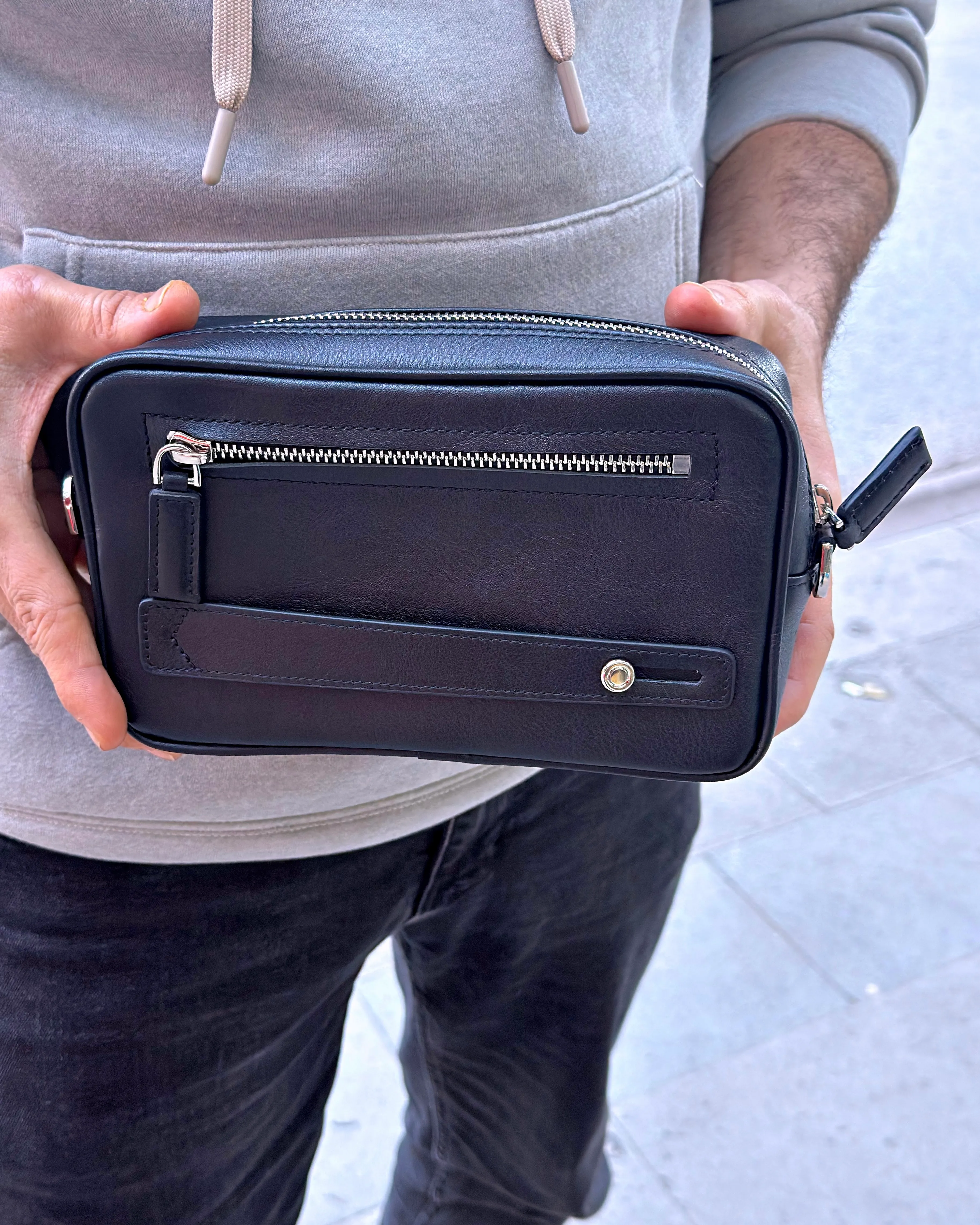 Omuz Askılı Hakiki Deri Çanta 2056 Model