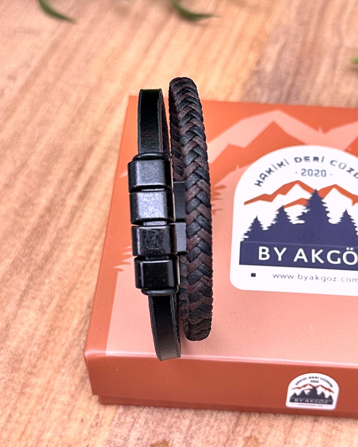 Hakiki Deri Aksesuar Bileklik