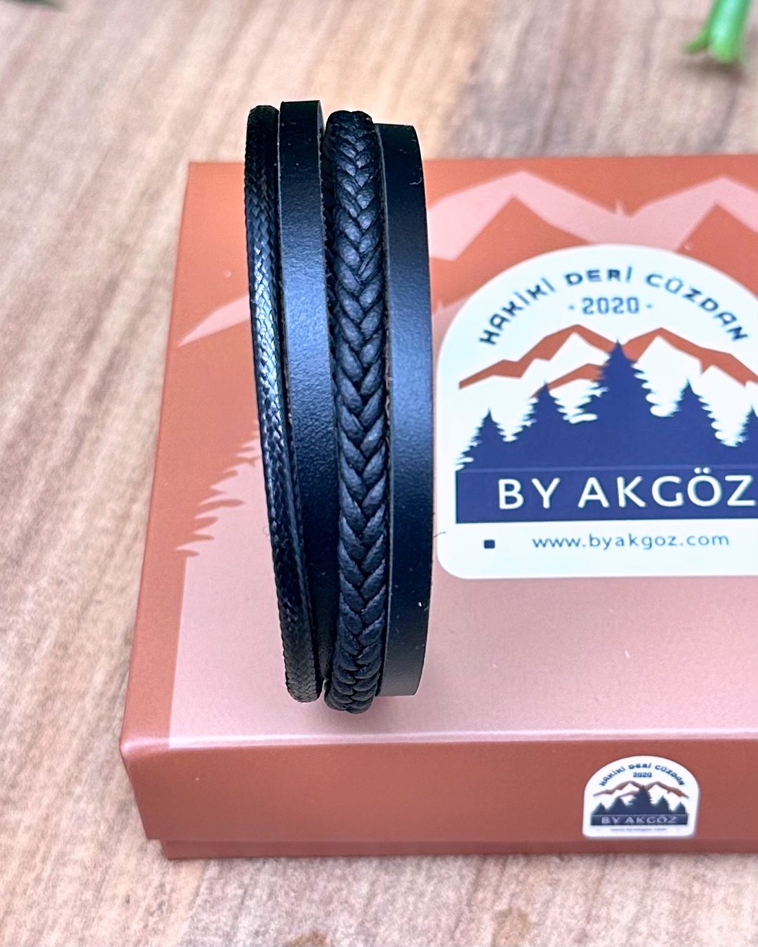 Hakiki Deri Aksesuar Bileklik