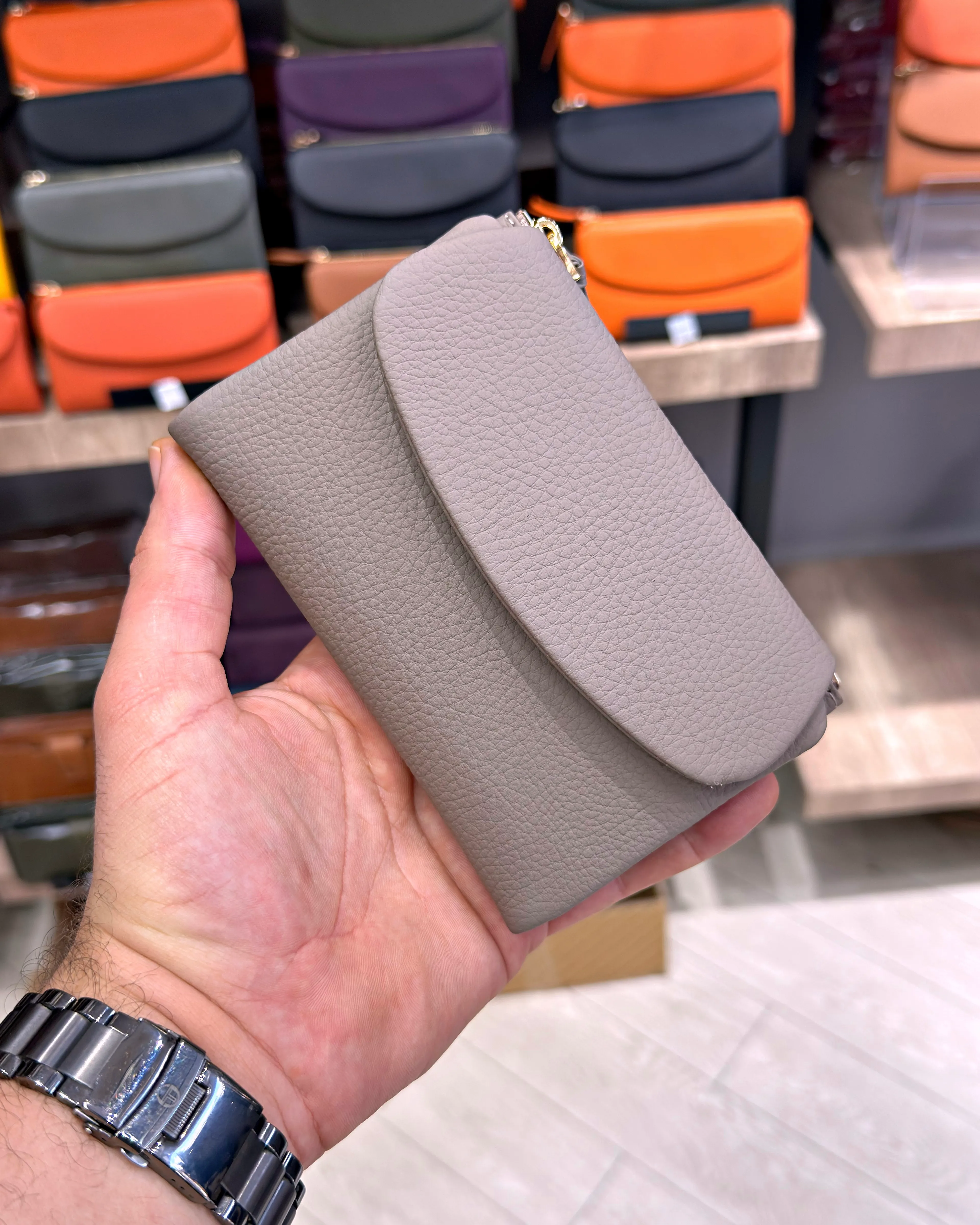 Mini Tulum Model El Cüzdanı Hakiki Deri 1030