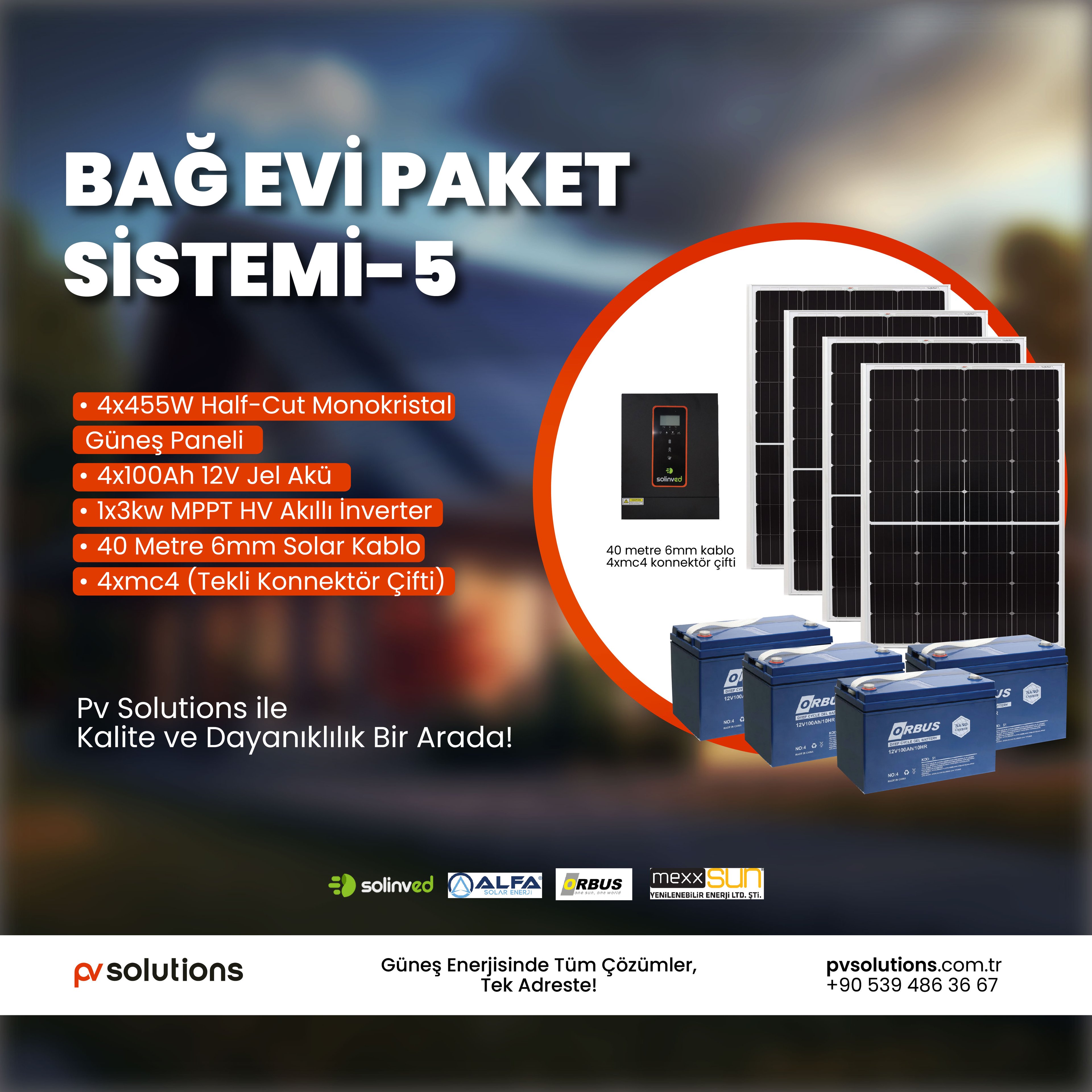 Bağ Evi Paket Sistemi -5 