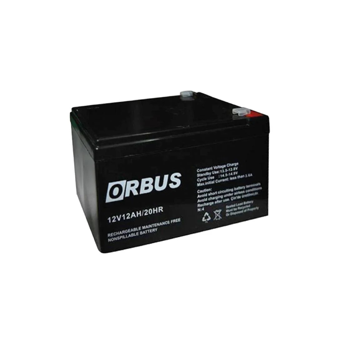 ORBUS 12AH 12V KURU AKÜ-3,3KG