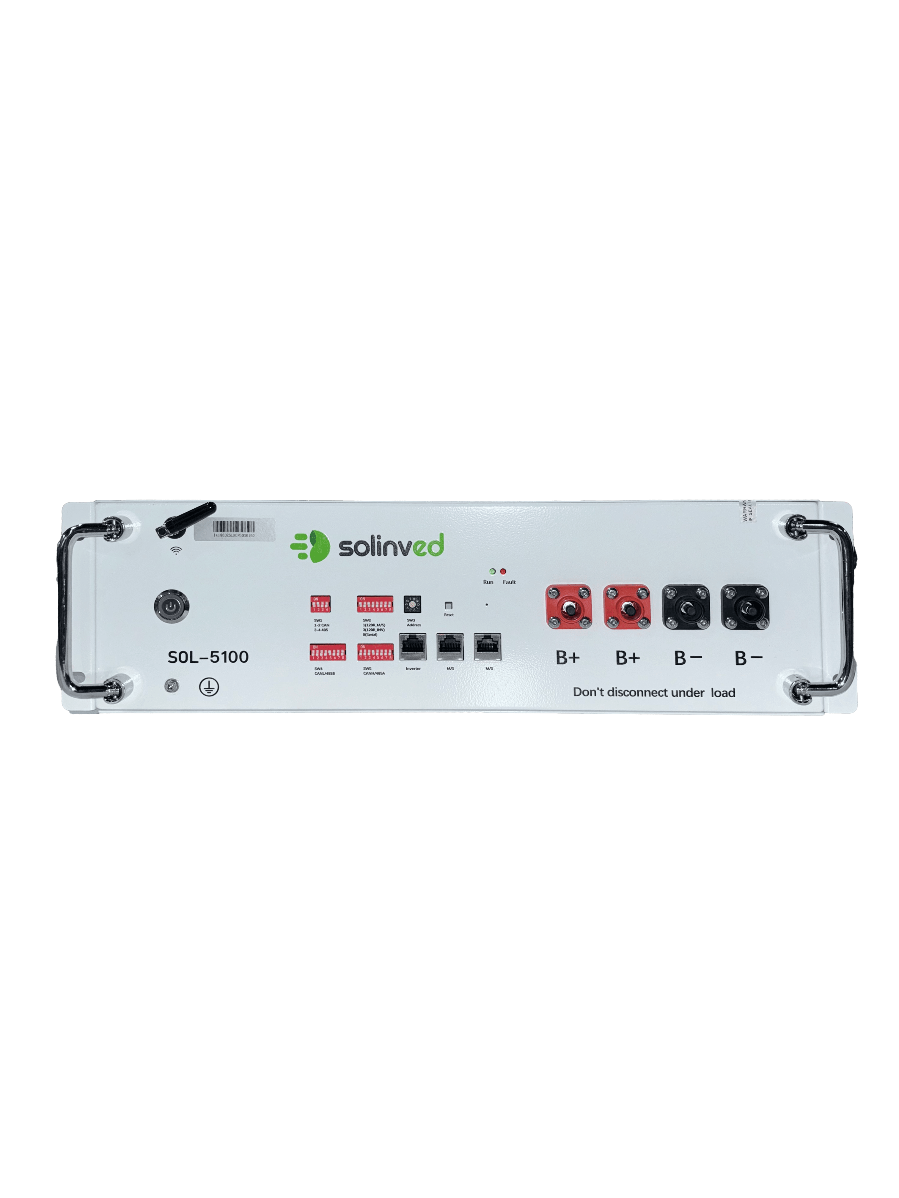 SOLINVED 51,2V 100Ah Lithium-ion Battery-Serilenebilir