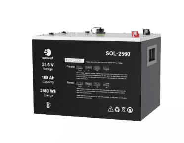 SOLINVED 25,6V 100Ah LFP Battery