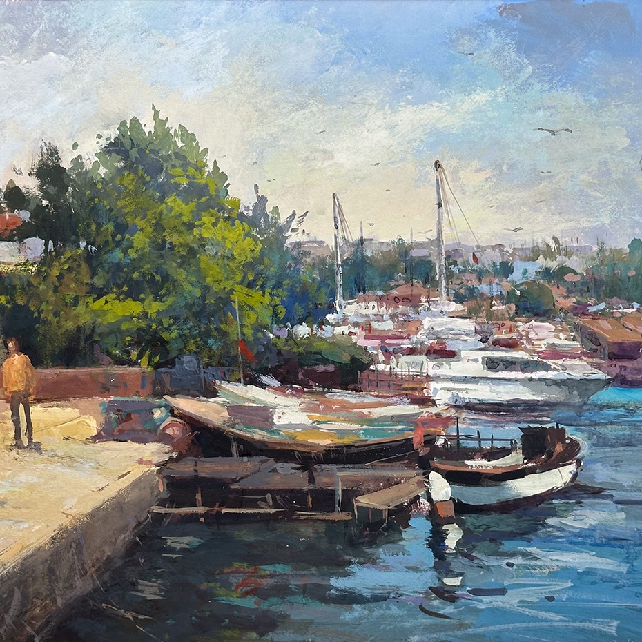 İsimsiz - 52x90 cm Guaj Tablo