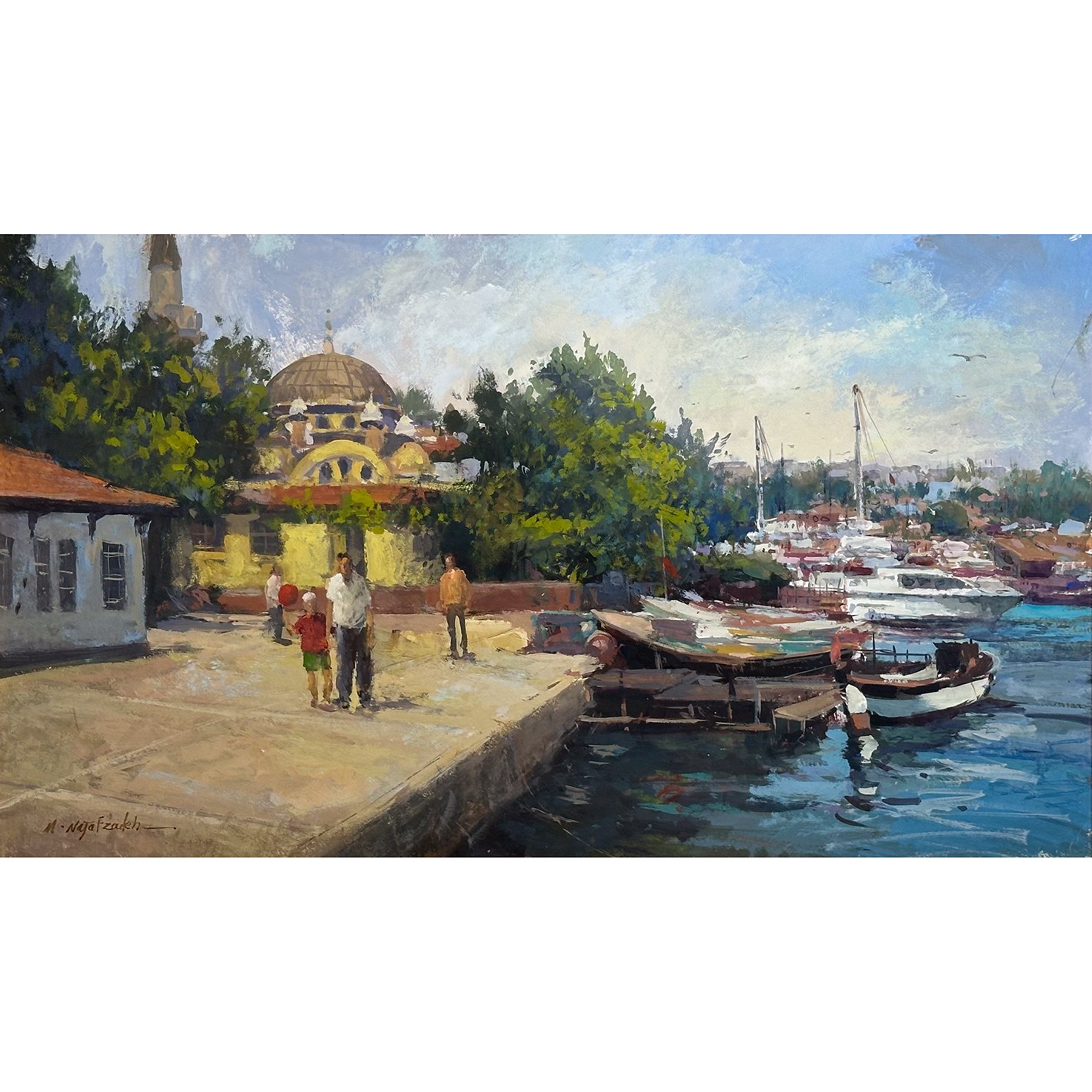 İsimsiz - 52x90 cm Guaj Tablo