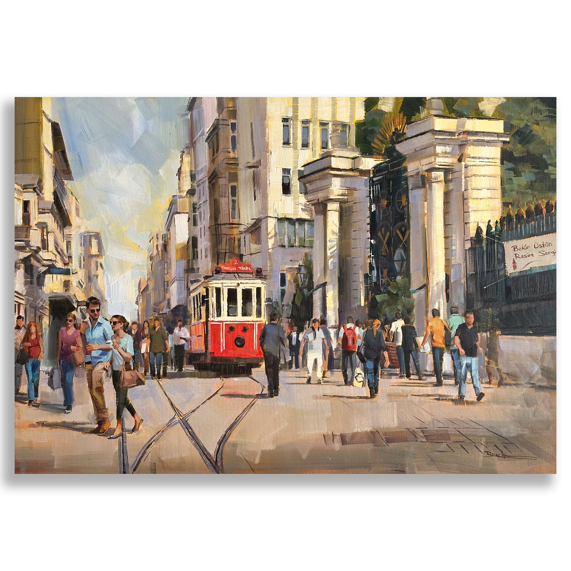 İstiklâl - 70x100 cm Yağlı Boya Tablo