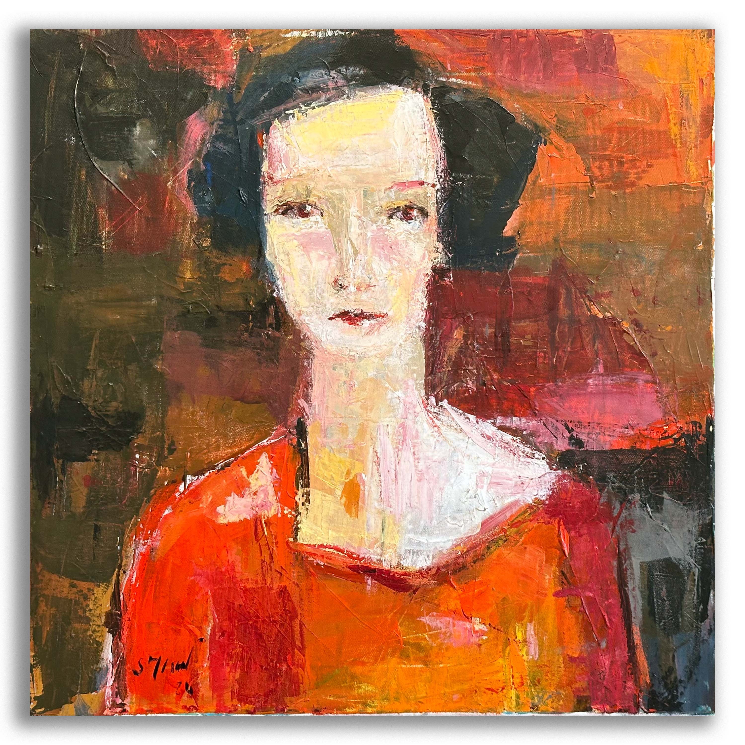 İsimsiz - 60x60 cm Yağlı Boya Tablo