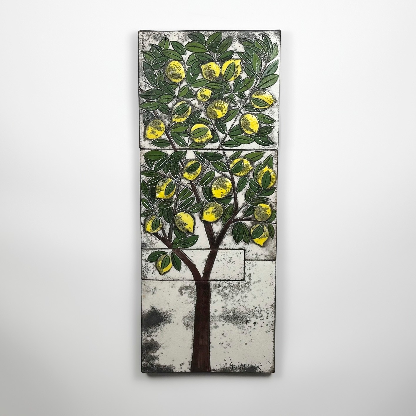 Limon Desenli Pano (103x 45 cm)