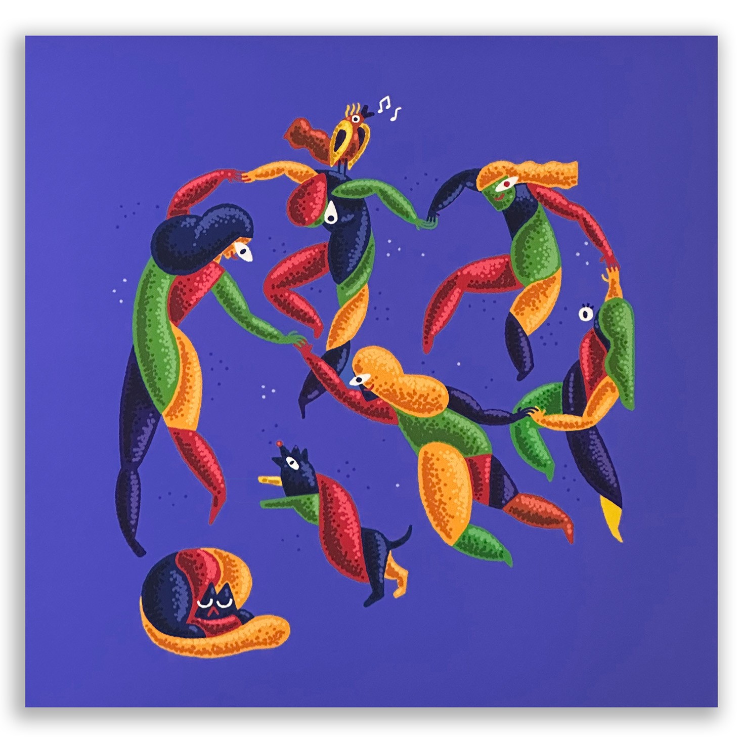 Dance - 23,5x23,5 cm Fne Art Baskı