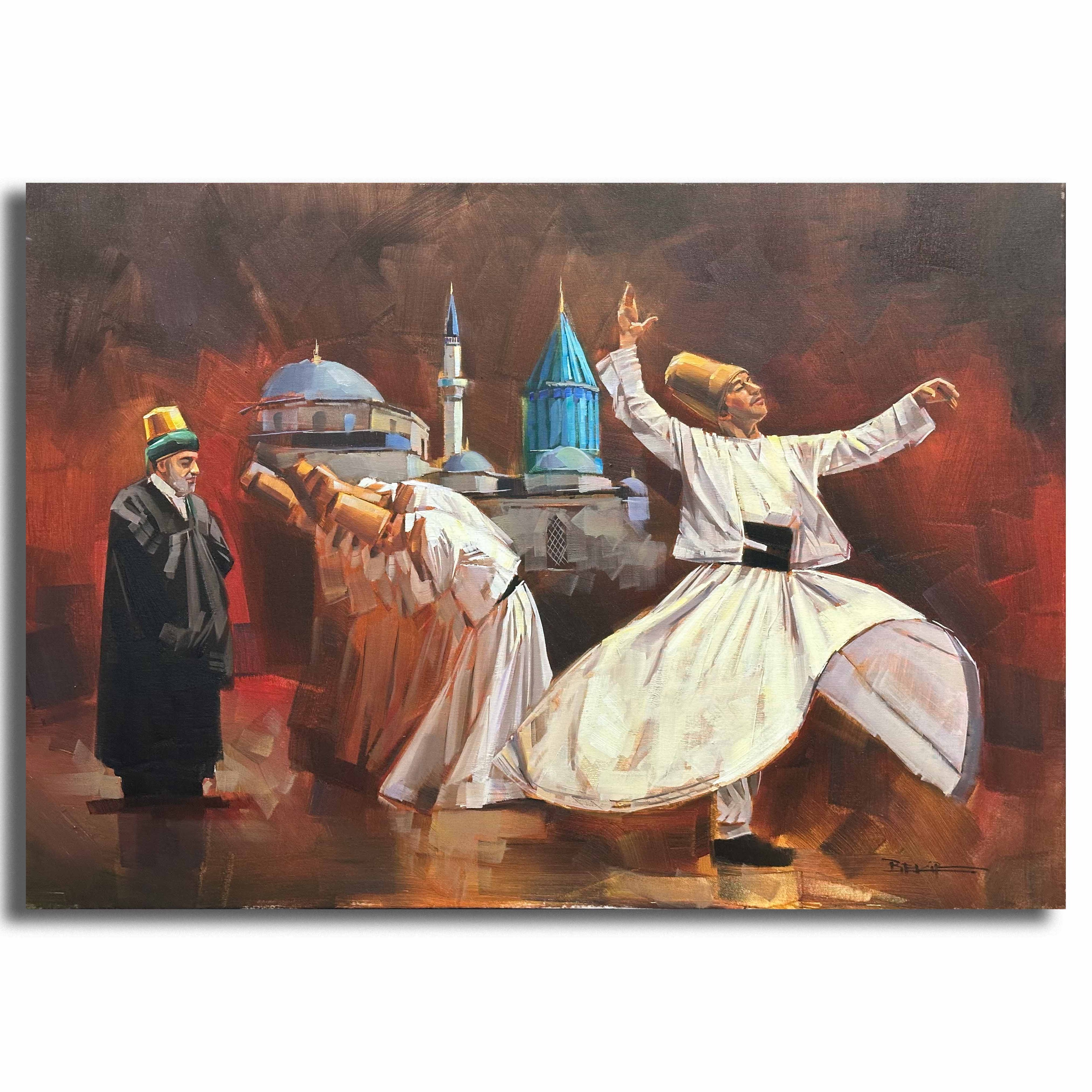 Sema - 80x100 cm Yağlı Boya Tablo