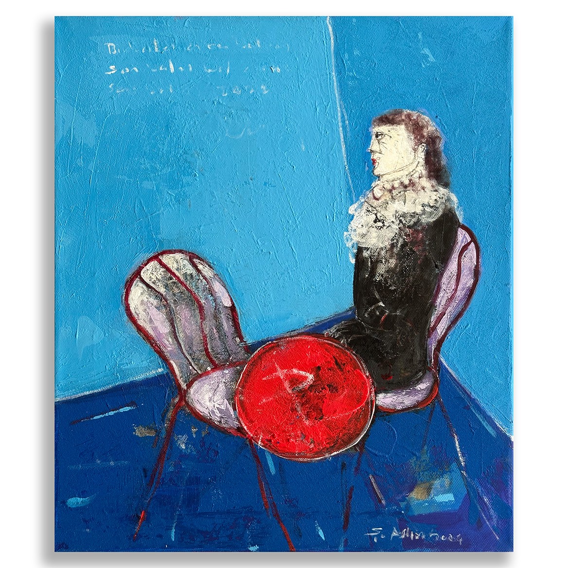 İsimsiz - 35x30 cm Yağlı Boya Tablo