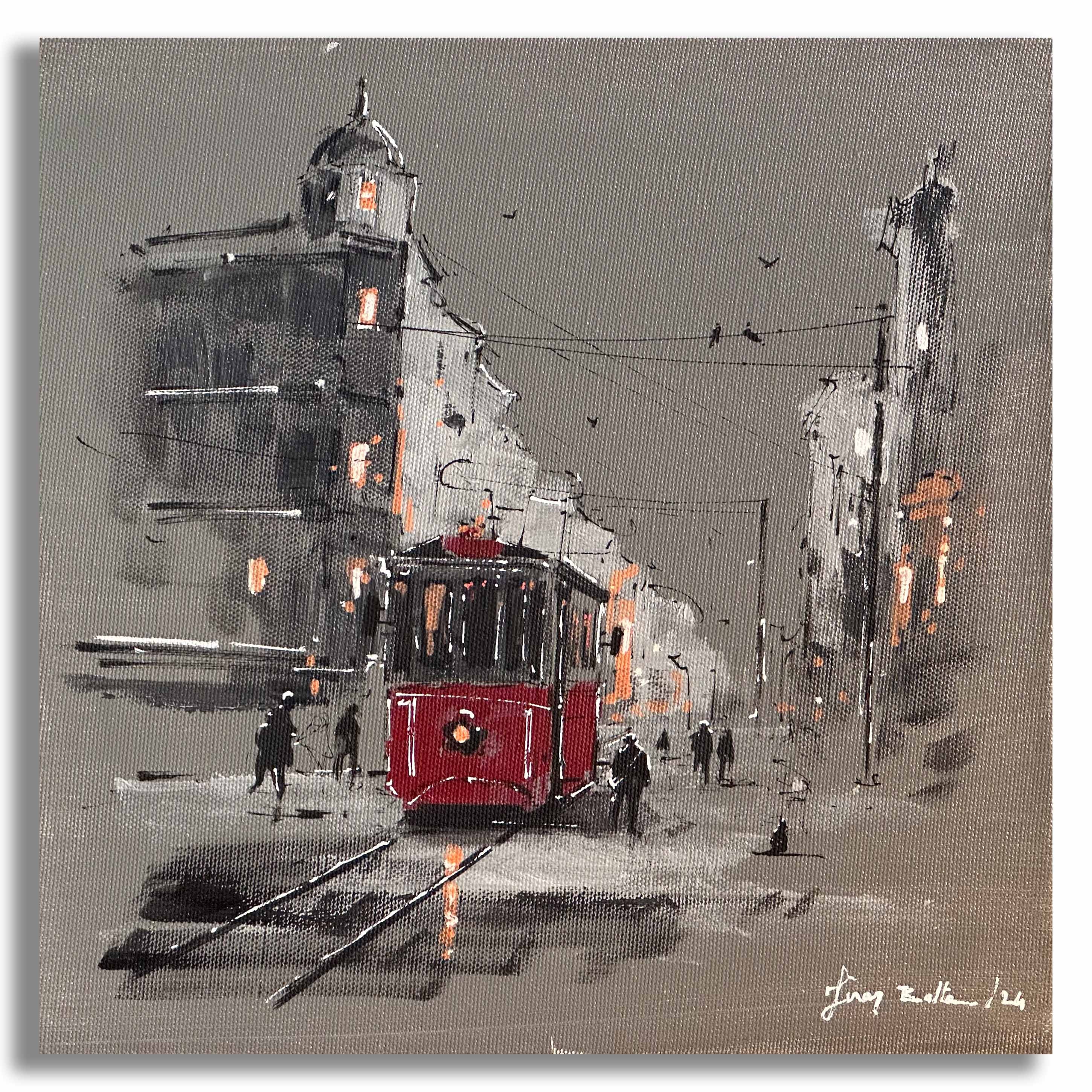 Taksim- 25x25 cm Akrilik Tablo