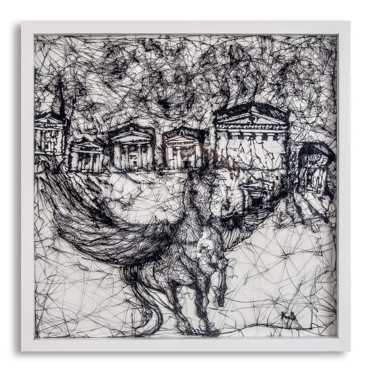 Pegasus - 51,5x51,5 cm 3B Resim