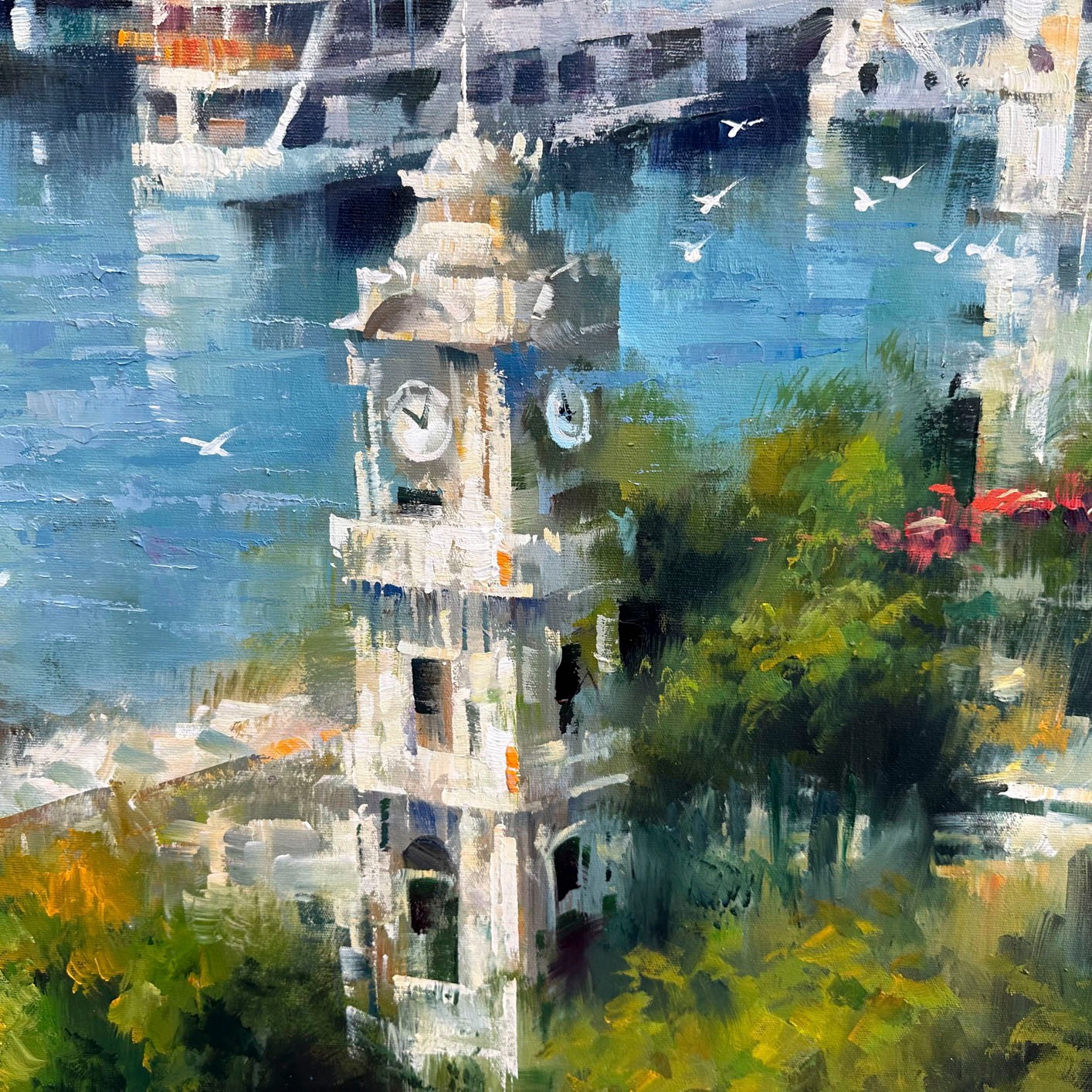 Dolmabahçe - 110x180 cm Yağlı Boya Tablo