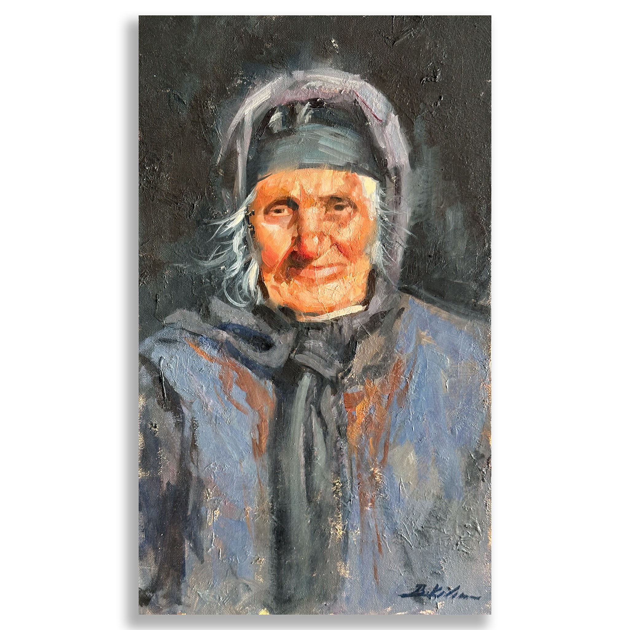 Geçen Bir Ömür - 50x30 cm Yağlı Boya Tablo