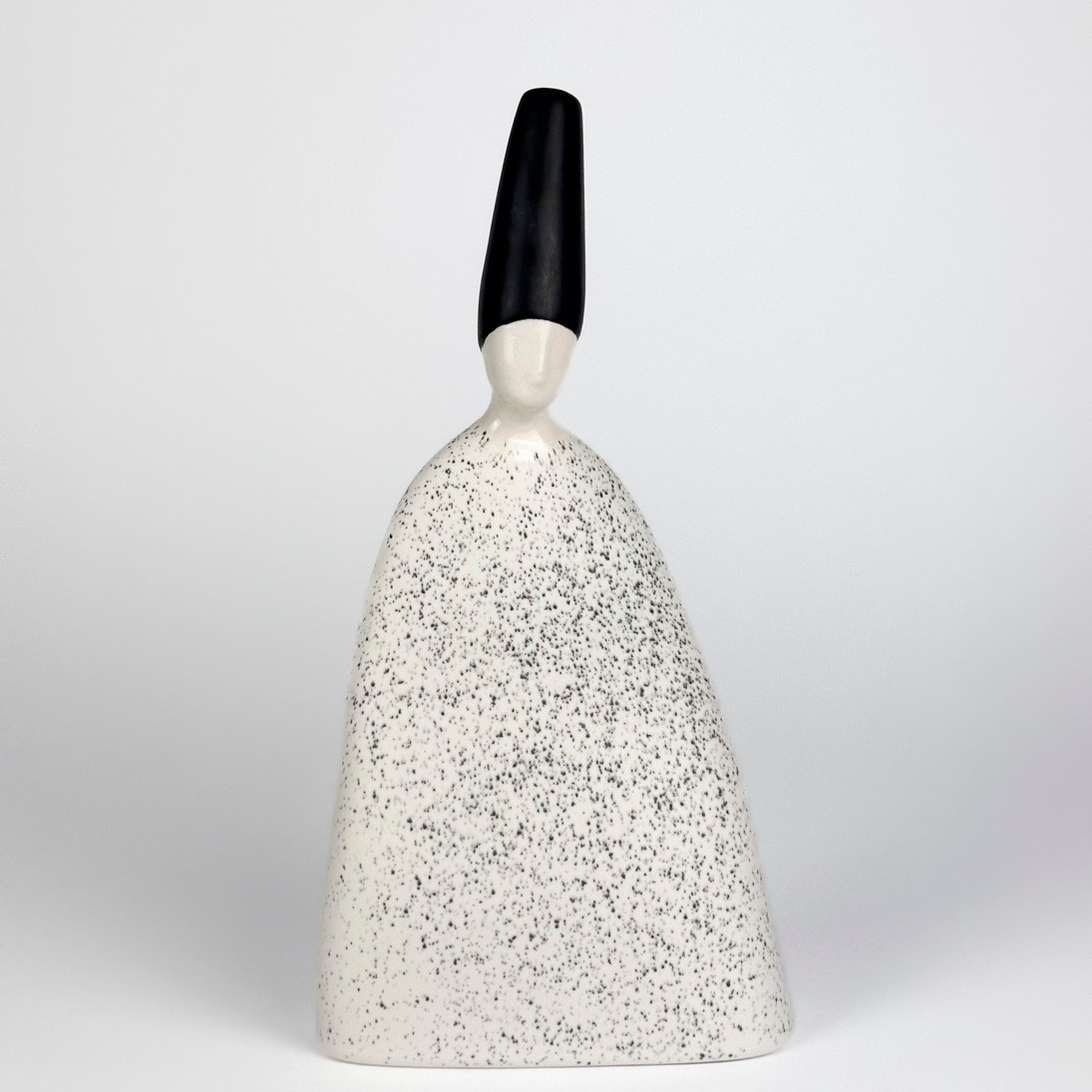 Seramik Semazen Heykeli - h: 28,5 cm - Beyaz