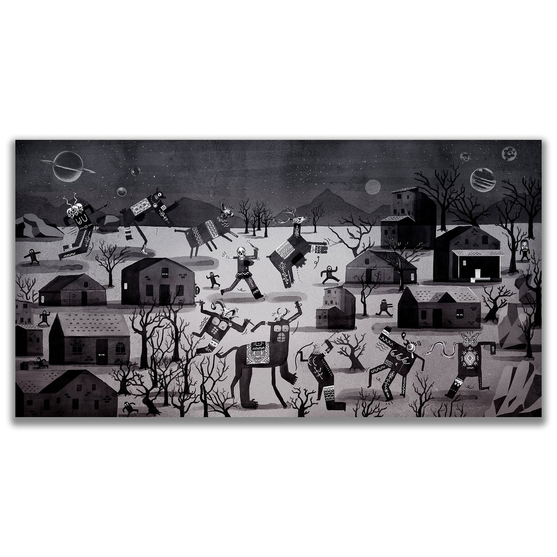 Raid - 15x29 cm Fine Art Baskı