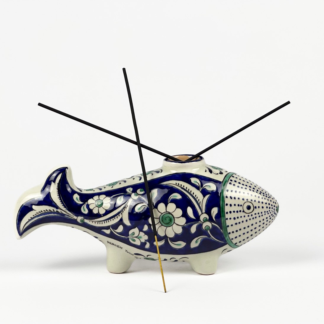Çini Balık Heykeli - l: 25,5 cm