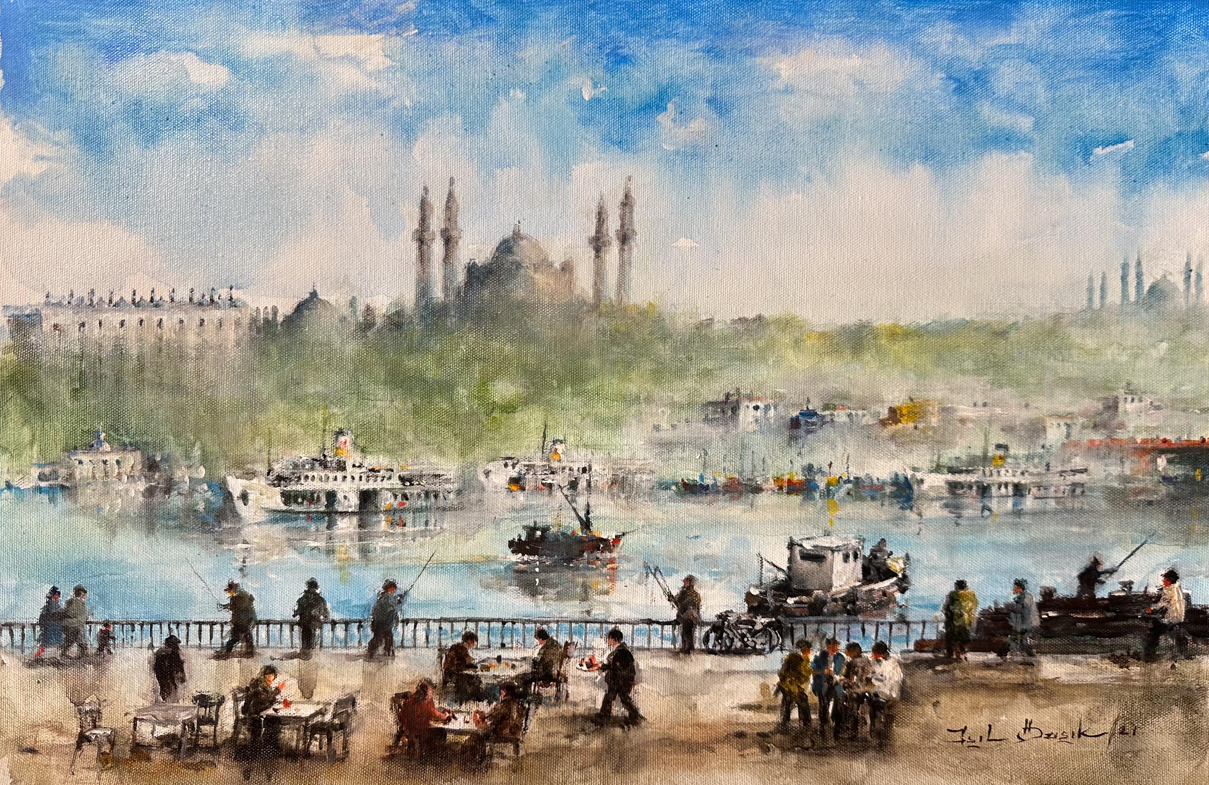 Güneşli Gün- 34,5x50 cm Akrilik Resim