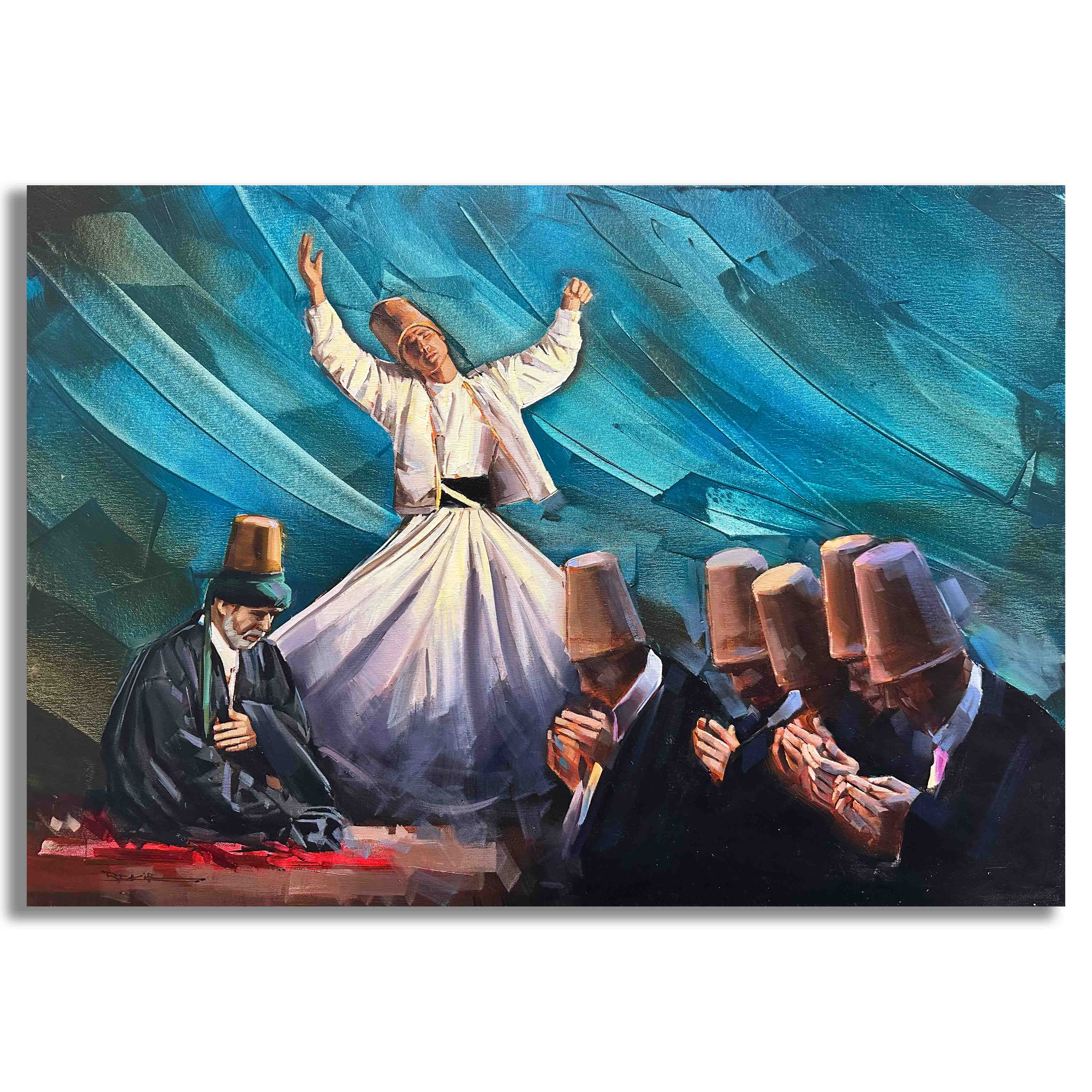 İsimsiz - 70x100 cm Yağlı Boya Tablo