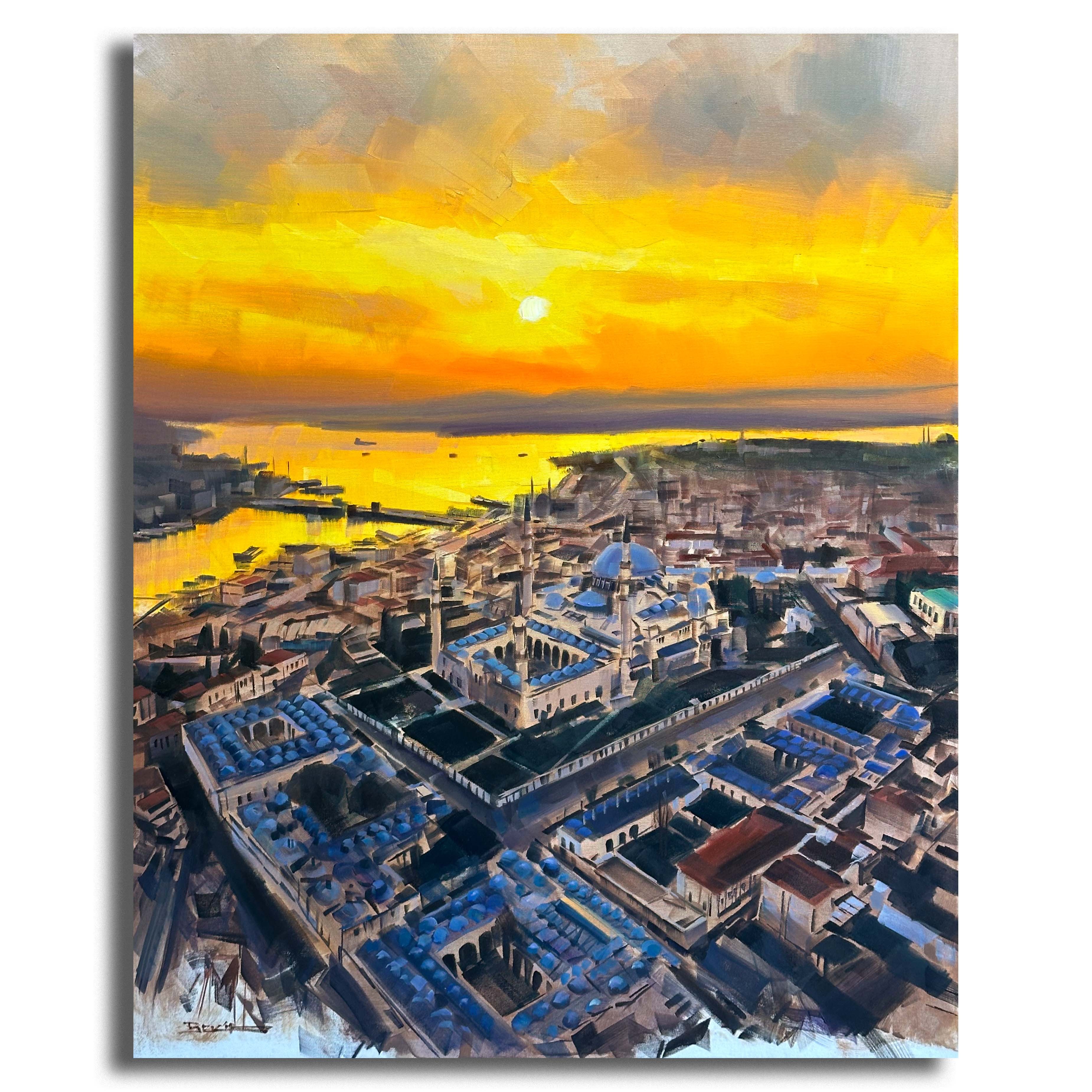 Süleymaniye - 100x80 cm Yağlı Boya Tablo