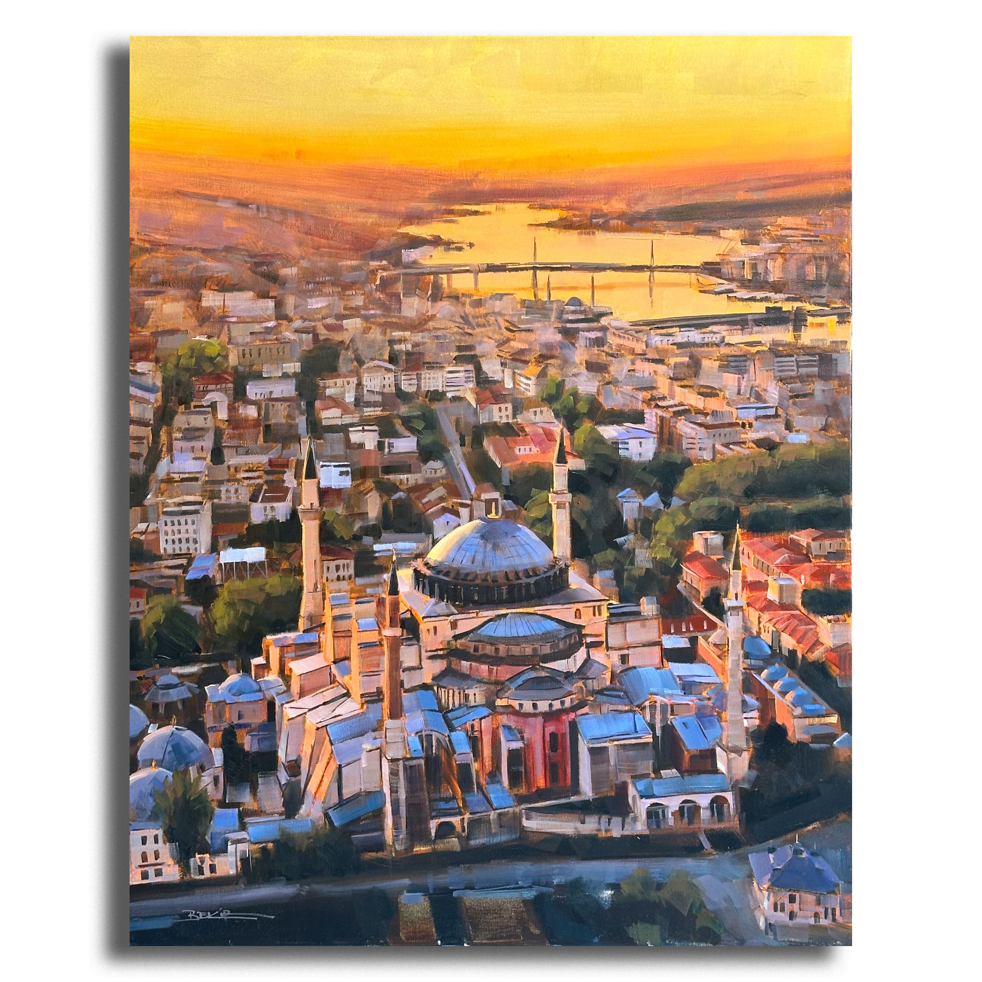 Ayasofya - 100x80 cm Yağlı Boya Tablo