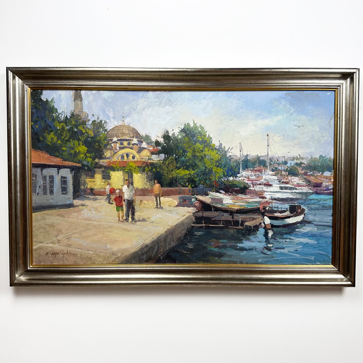 İsimsiz - 52x90 cm Guaj Tablo