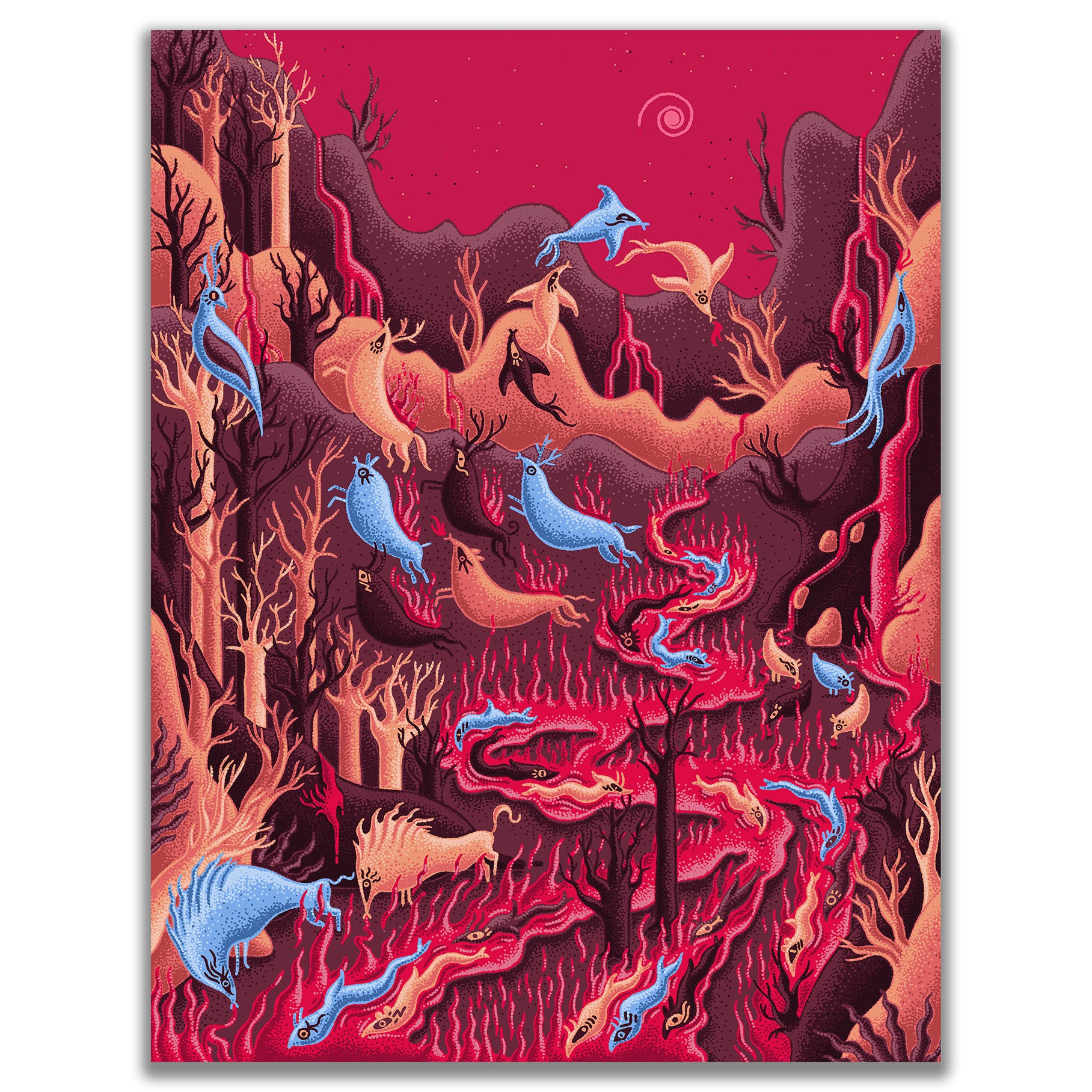Inferno - 34x26 cm Fine Art Print