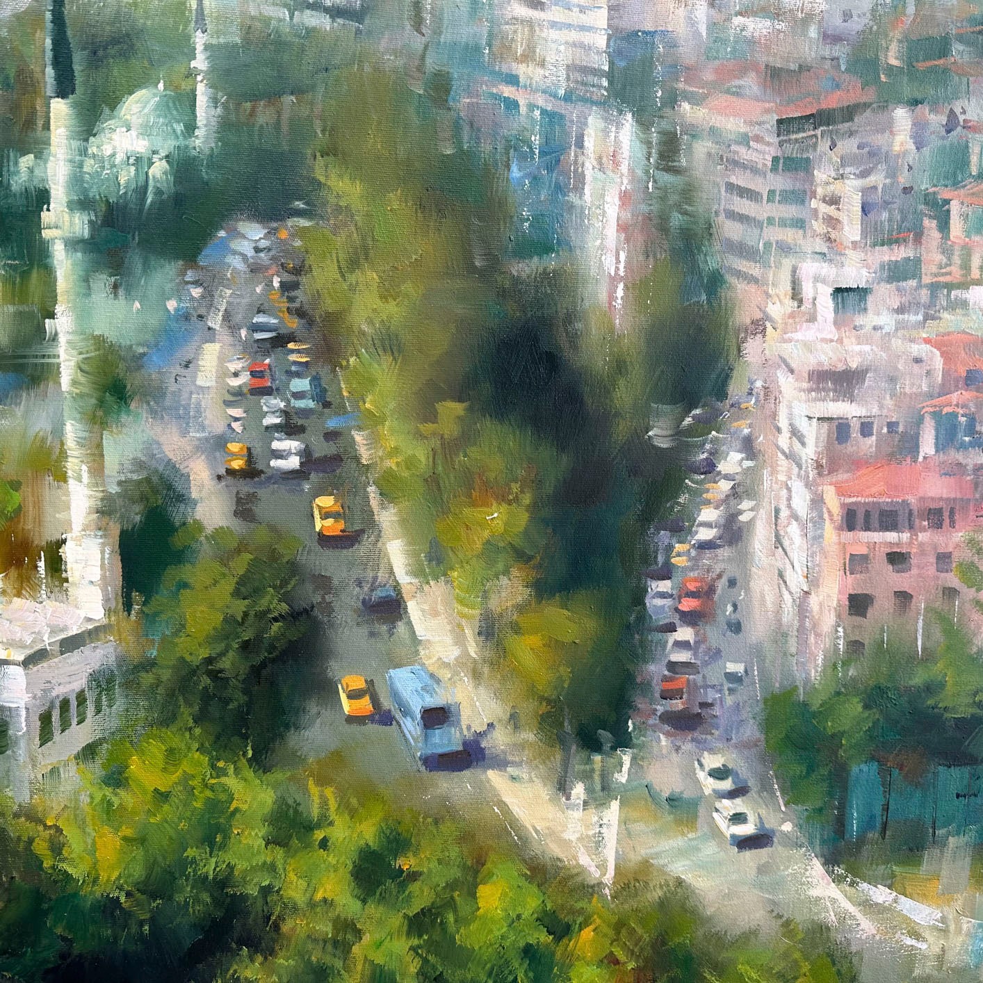 Dolmabahçe - 110x180 cm Yağlı Boya Tablo