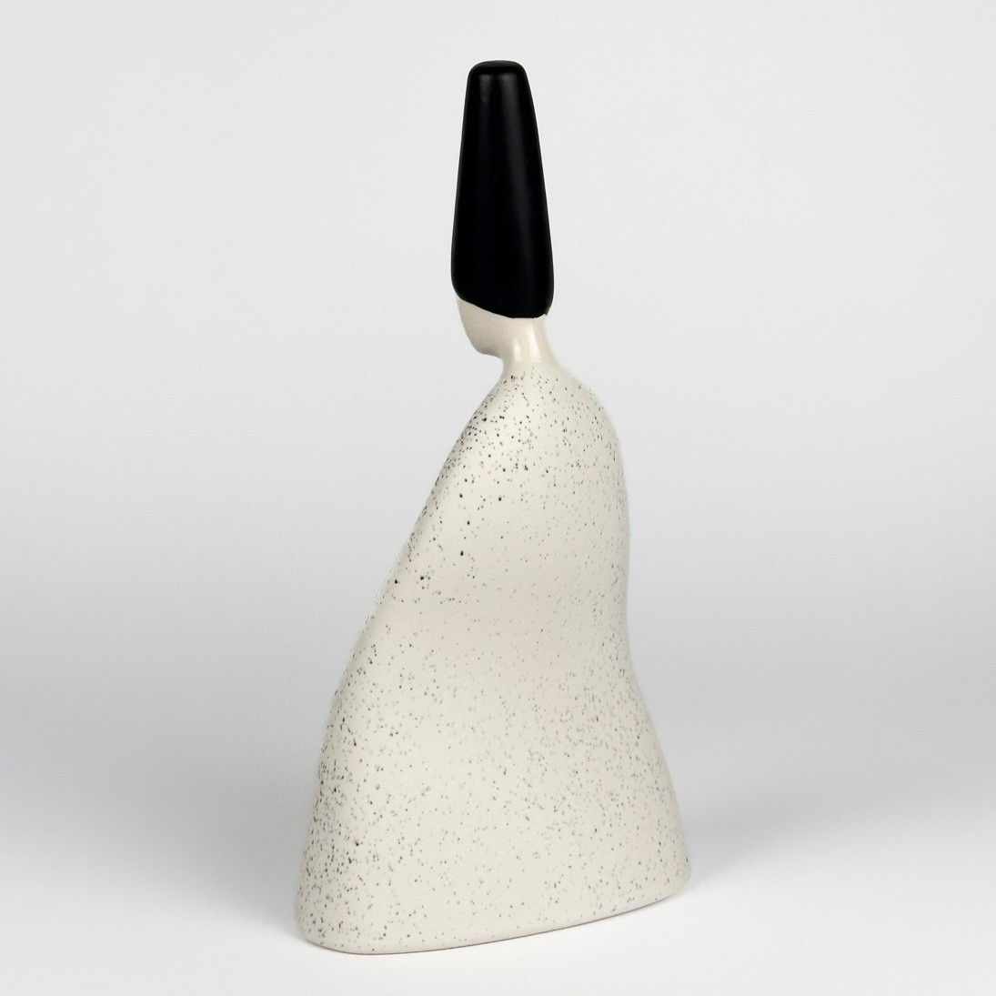 Seramik Semazen Heykeli - h: 28,5 cm - Beyaz