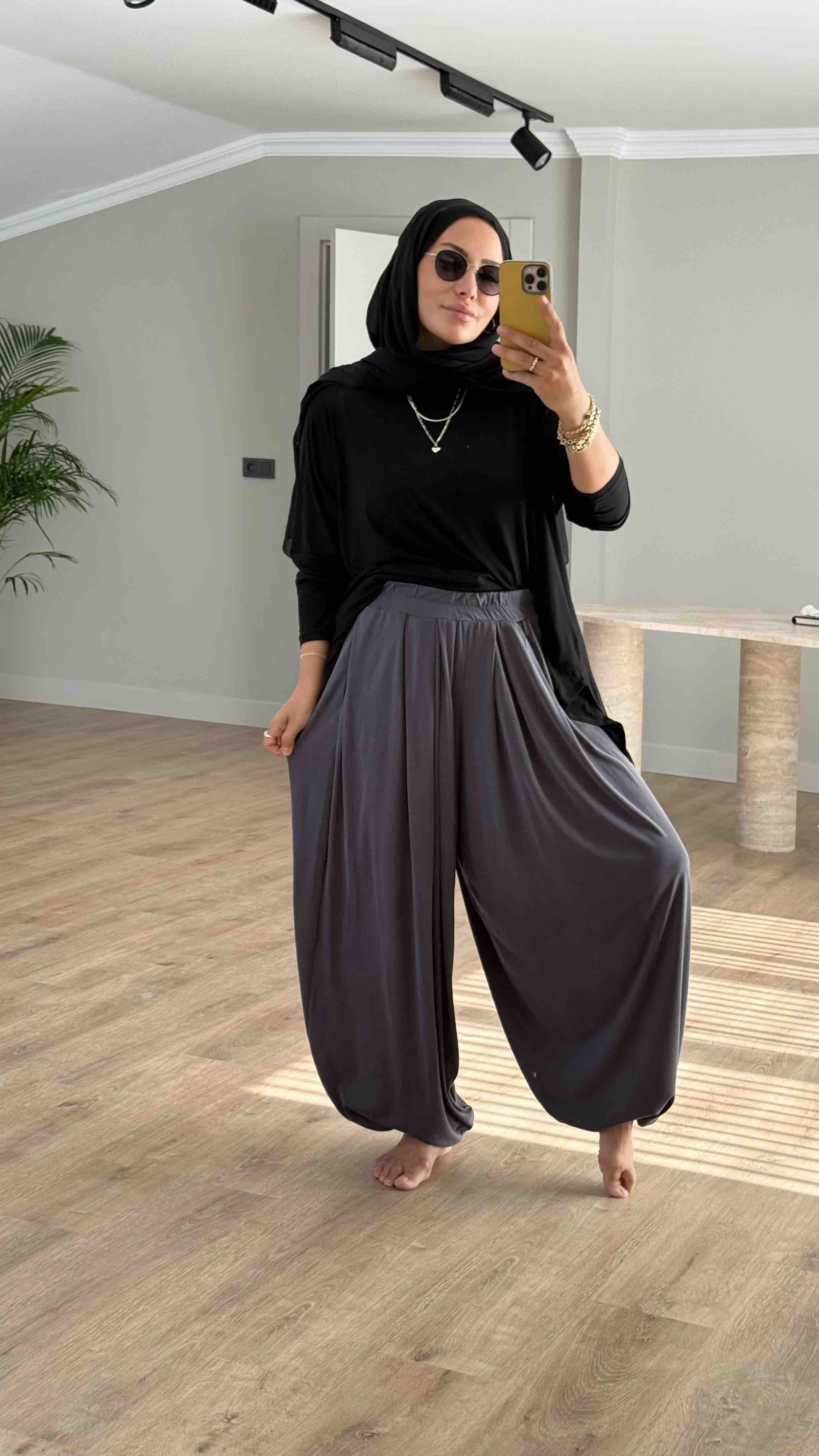 OYSHO MODEL ŞALVAR PANTALON