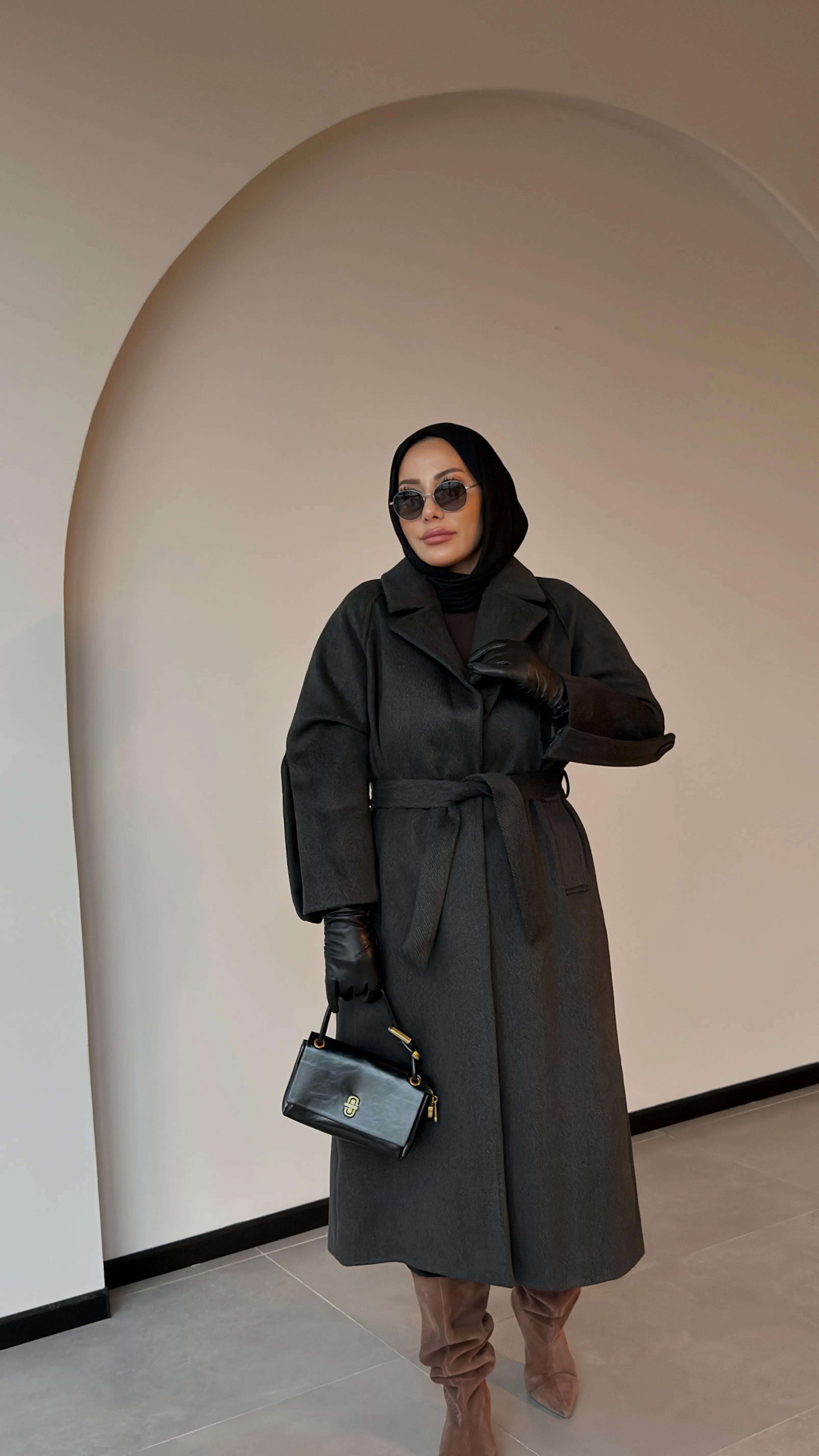 KAŞE KABAN BALIK SIRTI KUŞAKLI