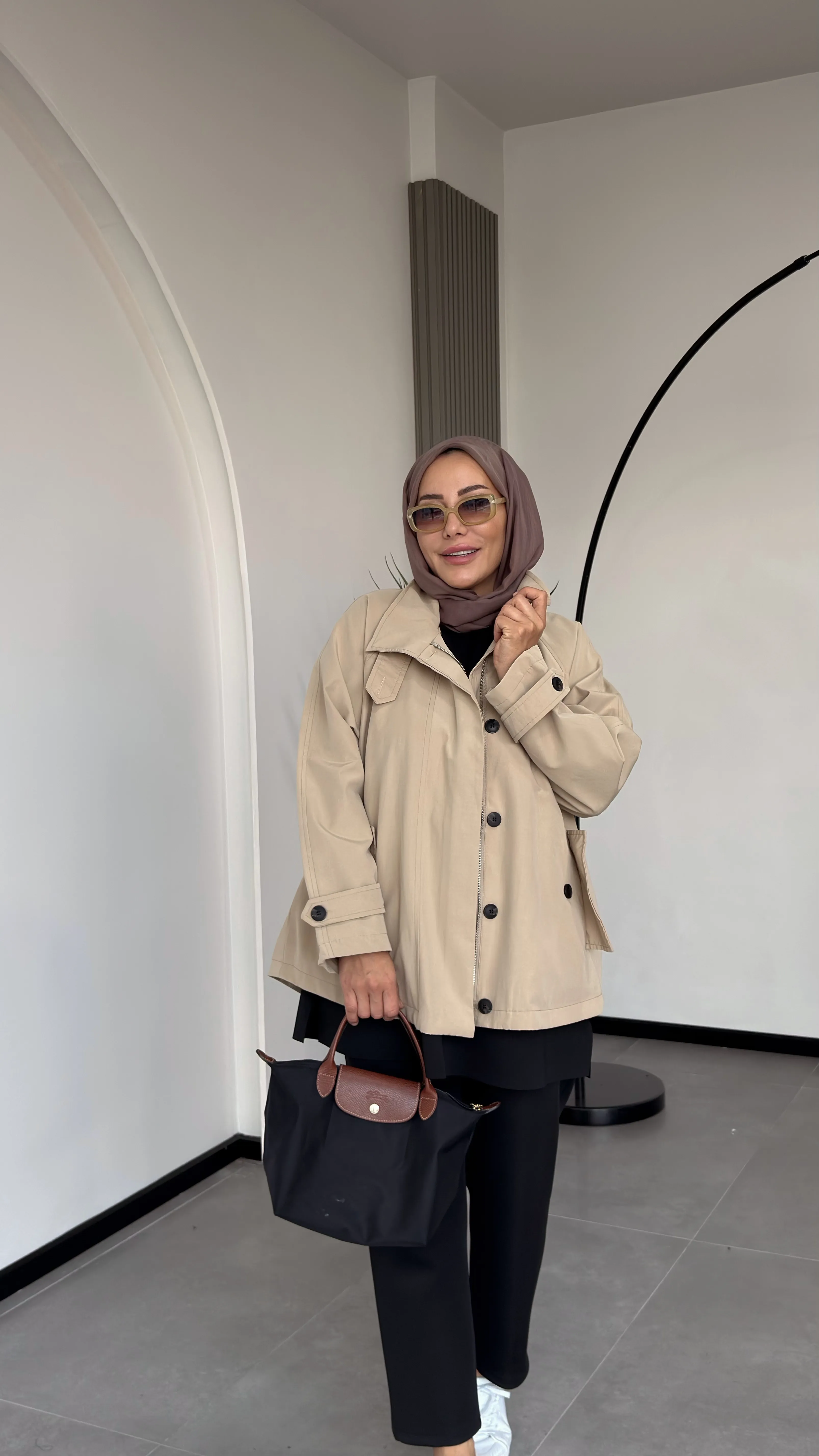 VESNA TRENÇ-CEKET - Taş