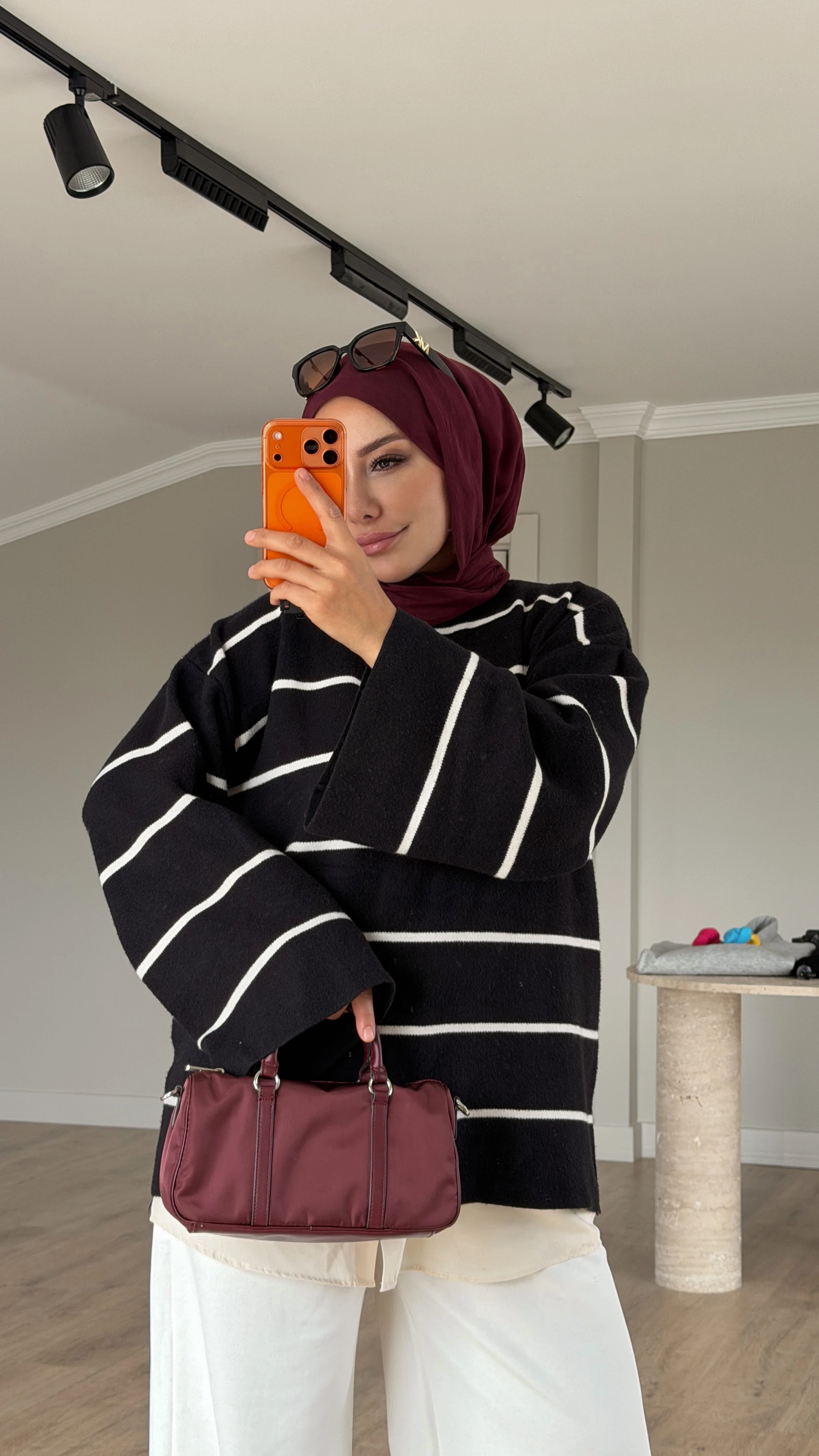 ÇİZGİLİ TRİKO KAZAK