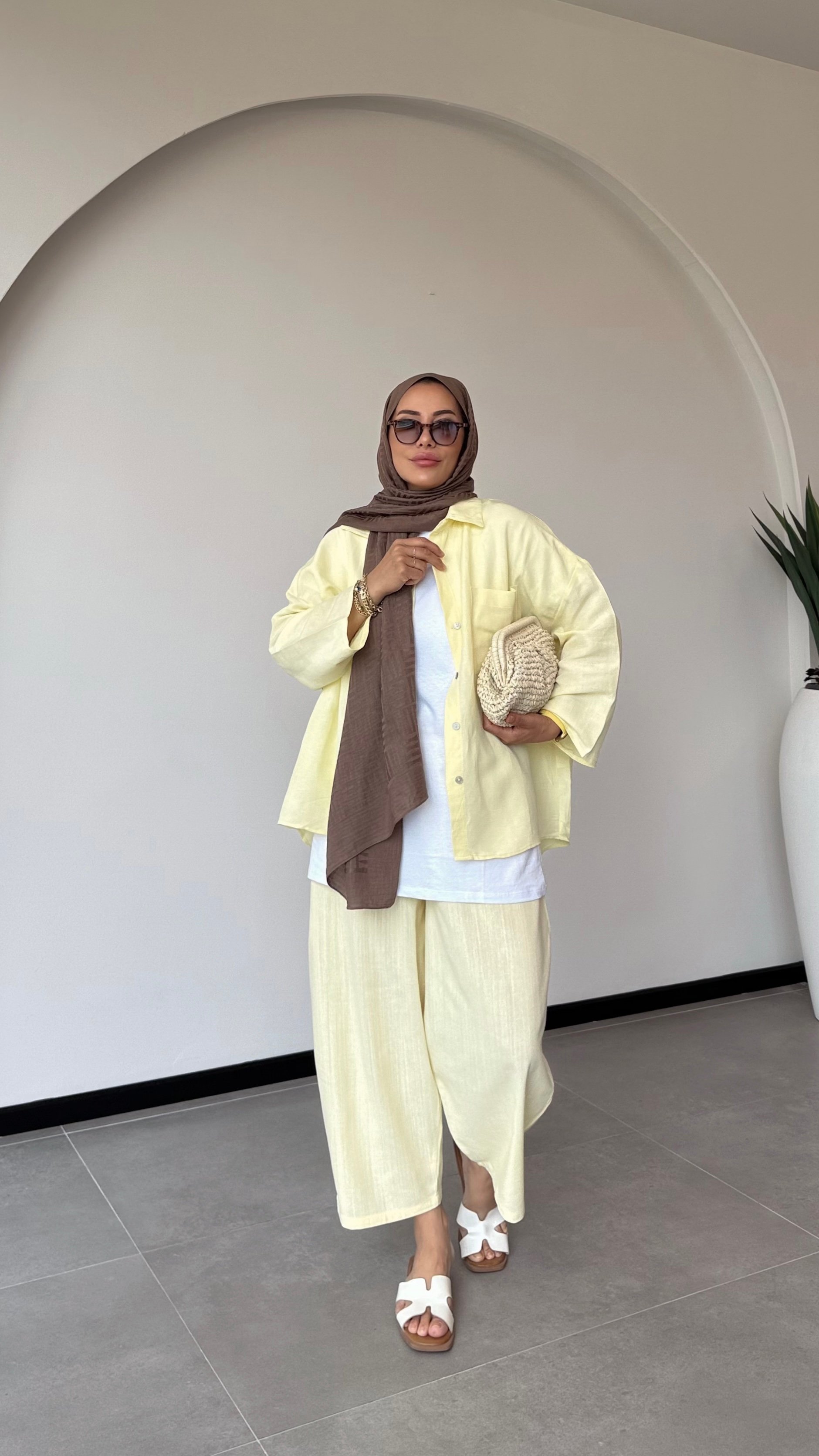 PERLA GÖMLEK - SOFT SARI