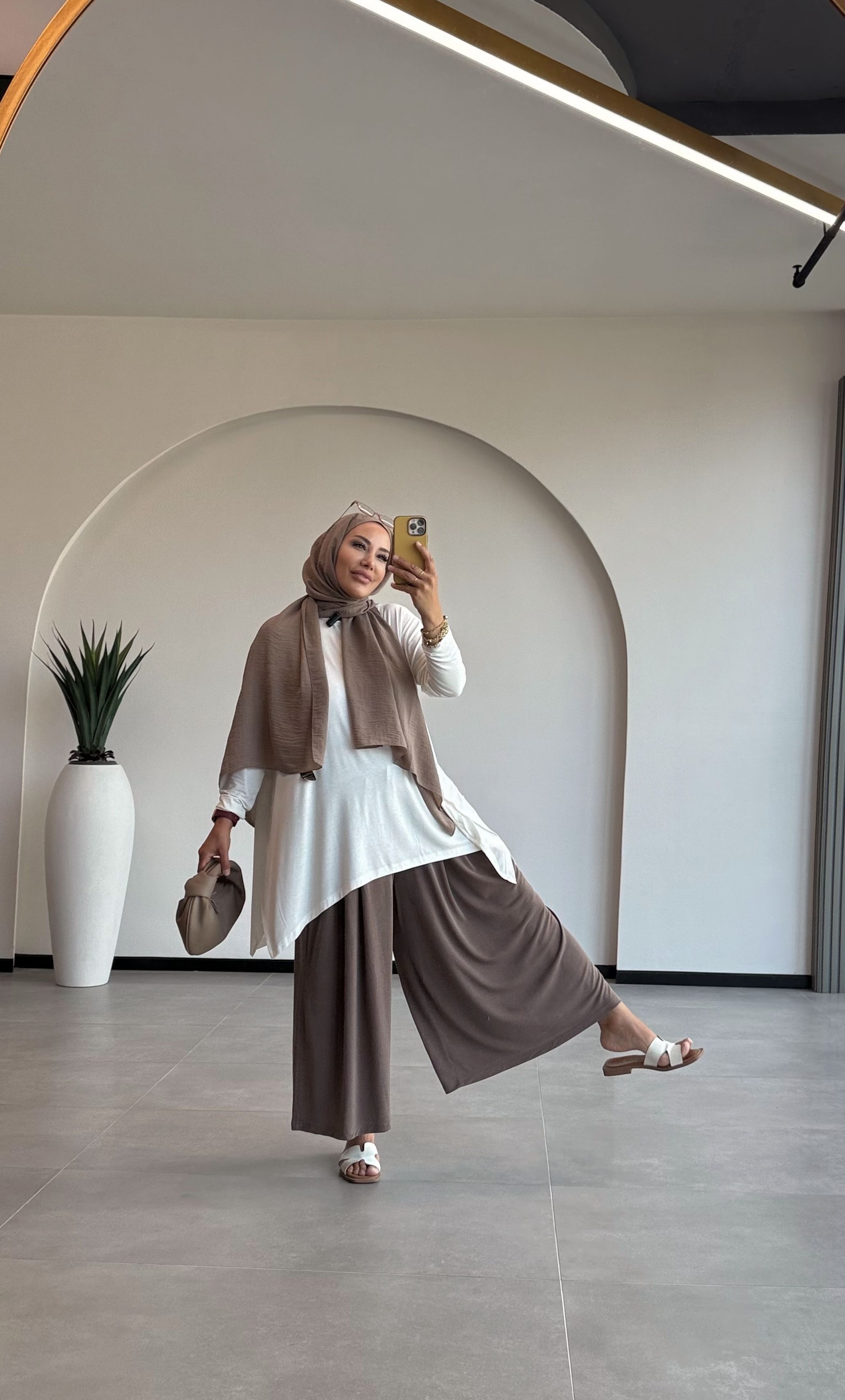 DİLİMLİ PENYE SWEAT-YAZLIK