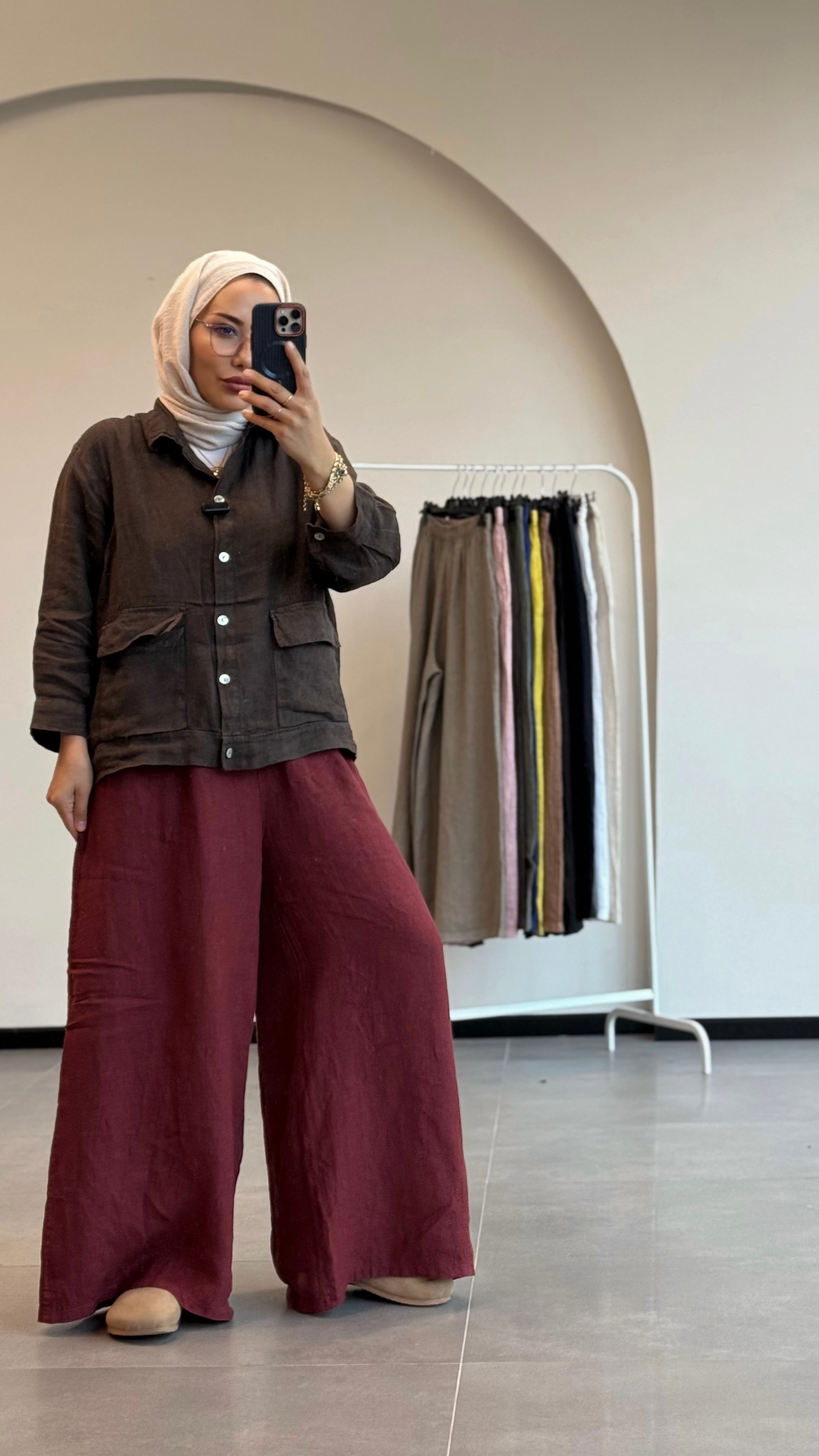 KETEN ETEK PANTOLON