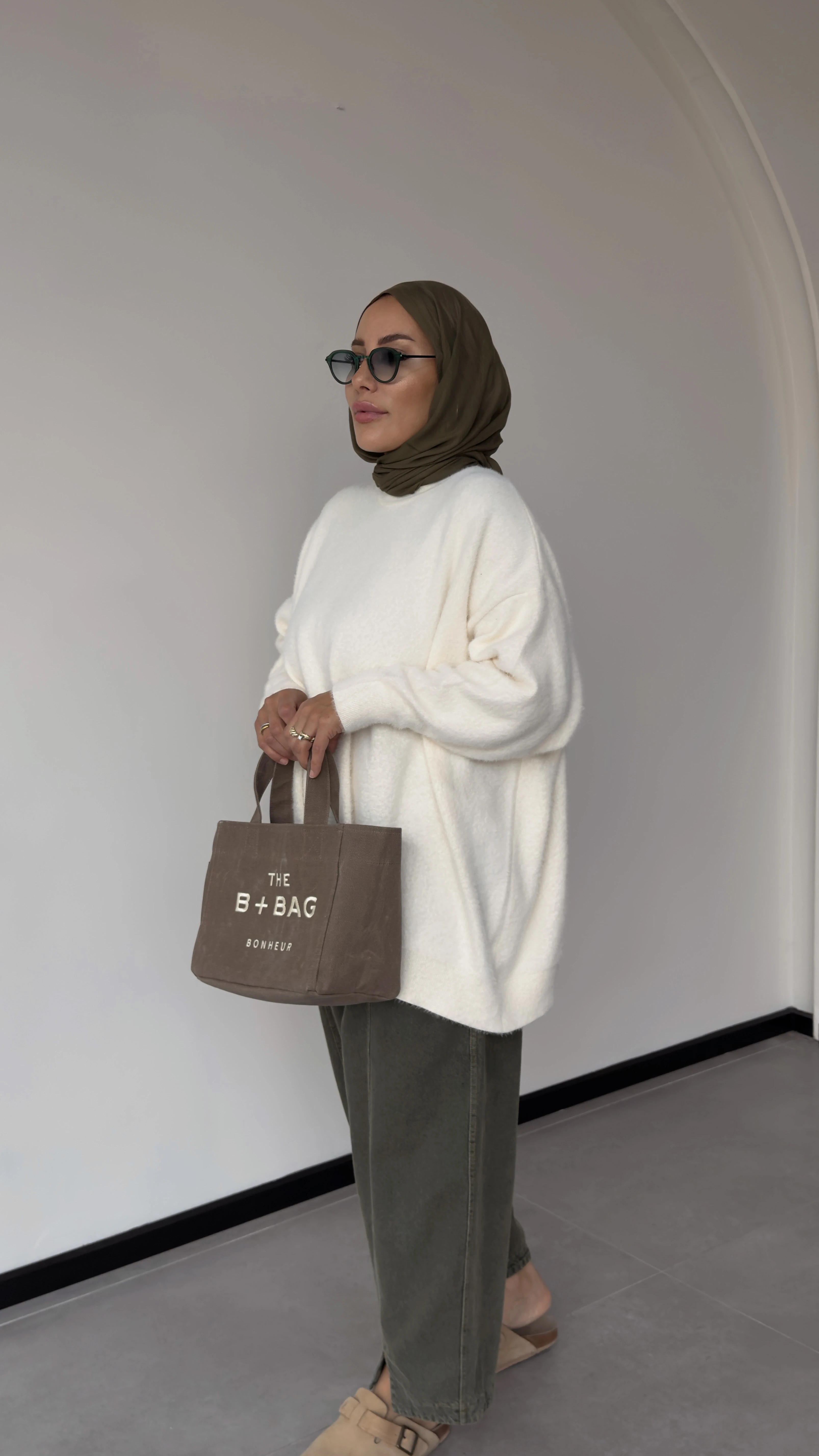 OWERSİZE ANGORA KAZAK