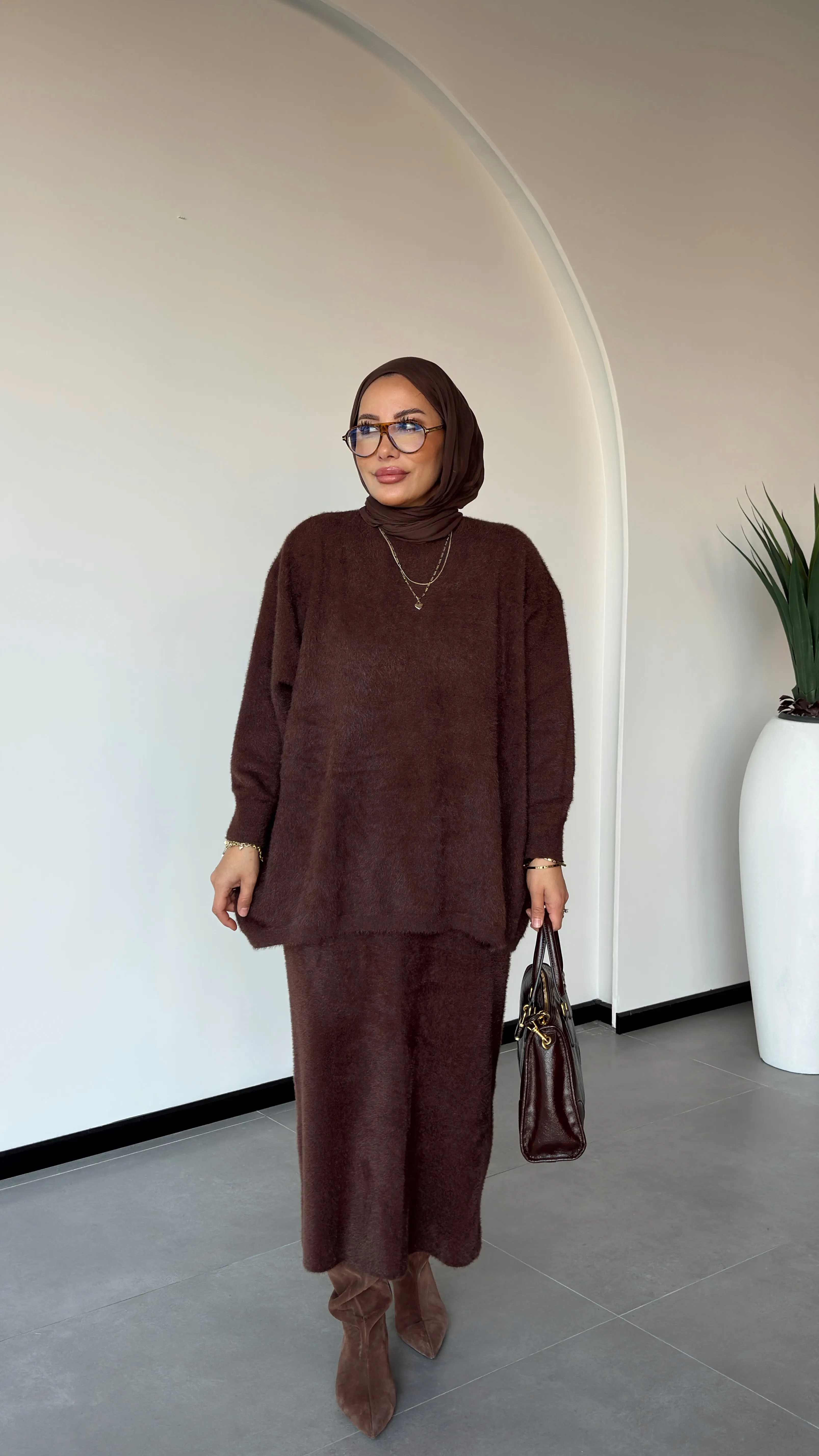 ANGORA ETEKLİ TAKIM