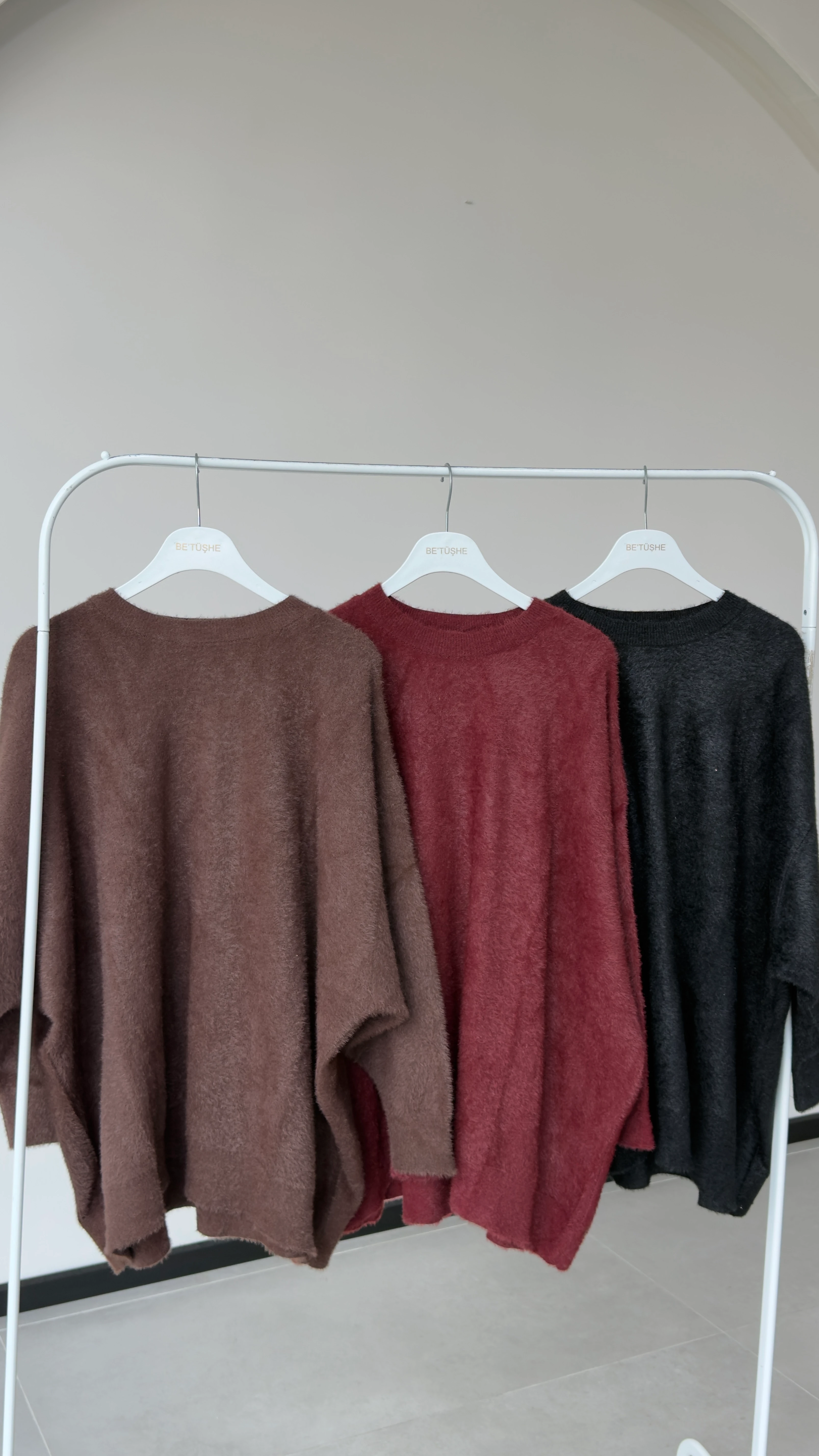 OWERSİZE ANGORA KAZAK