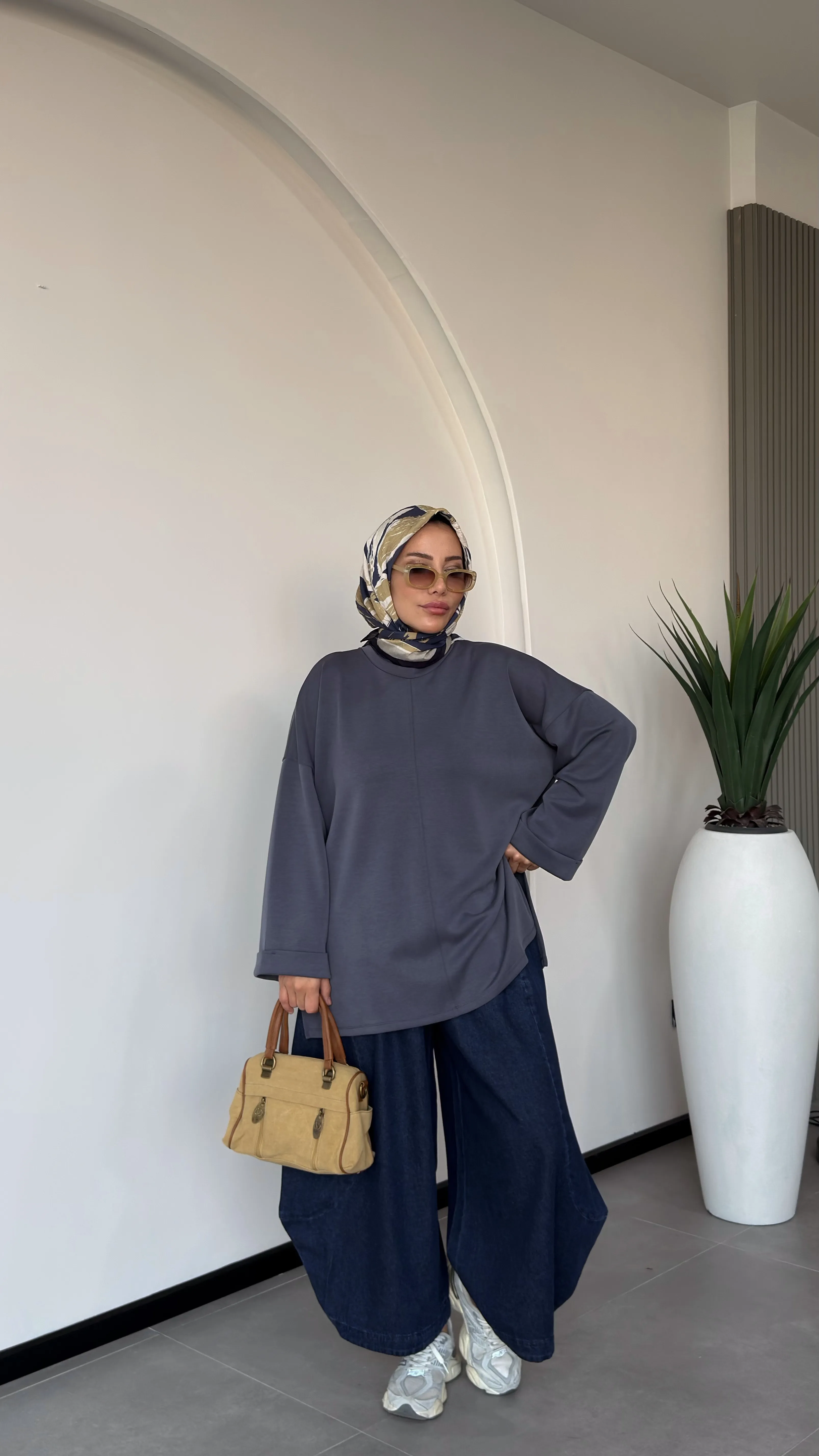 YENİ MODEL KOT ŞALVAR PANTALON