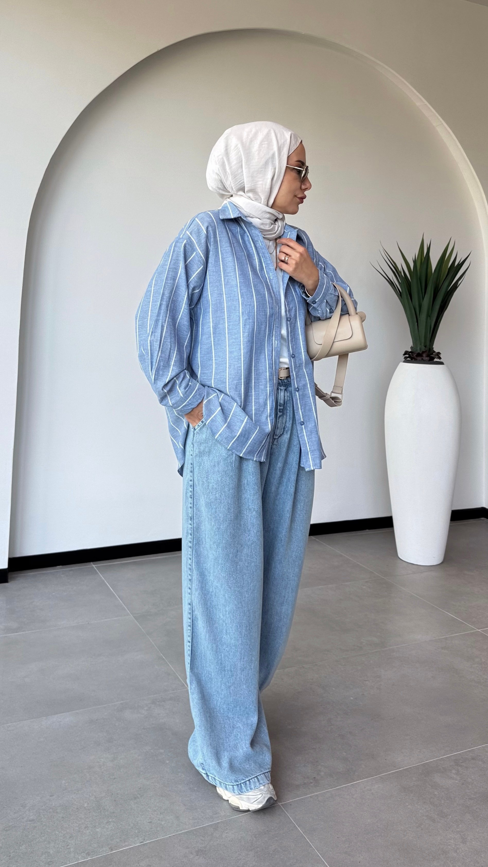 PALAZZO KOT PANTALON