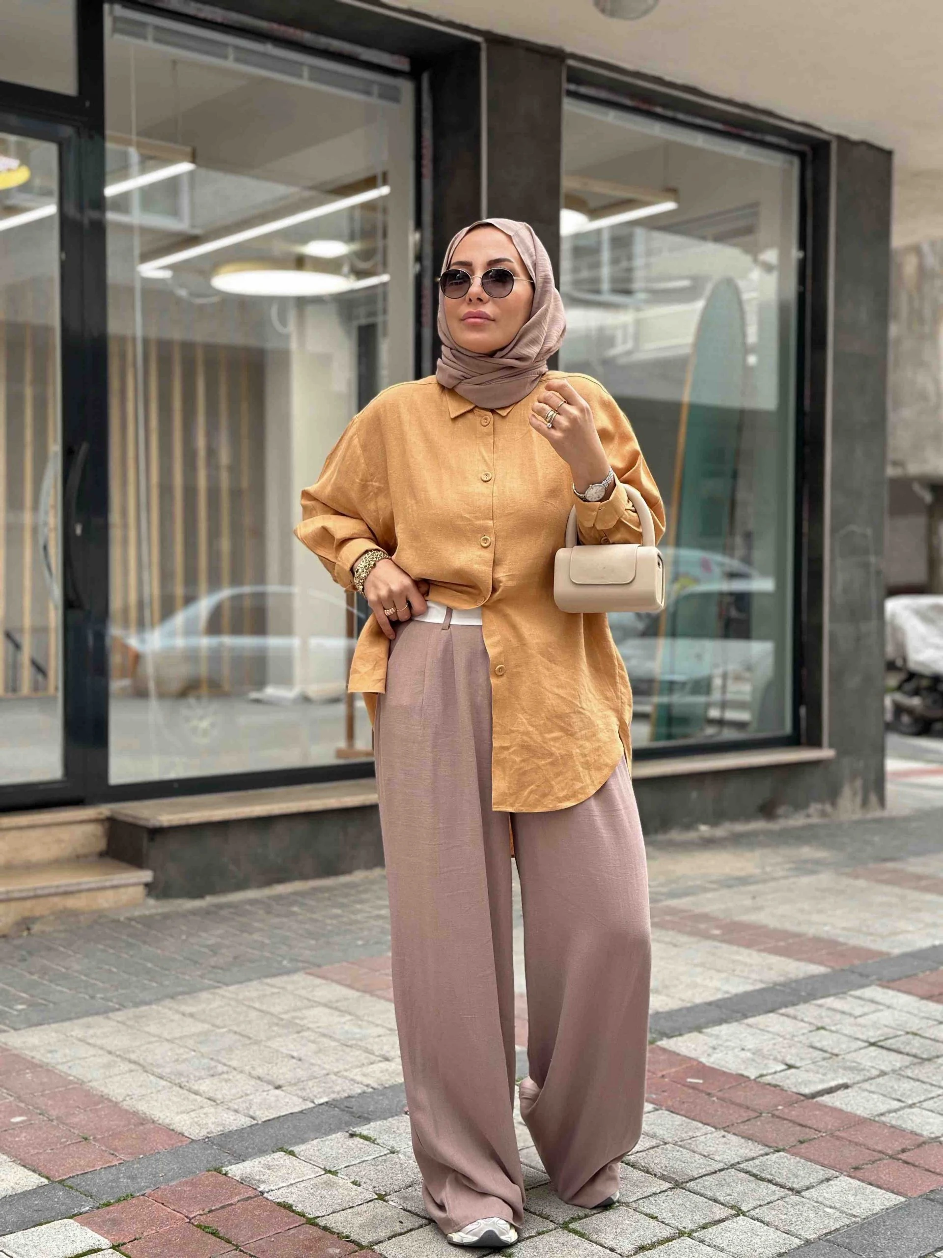 PELLA KETEN PANTOLON