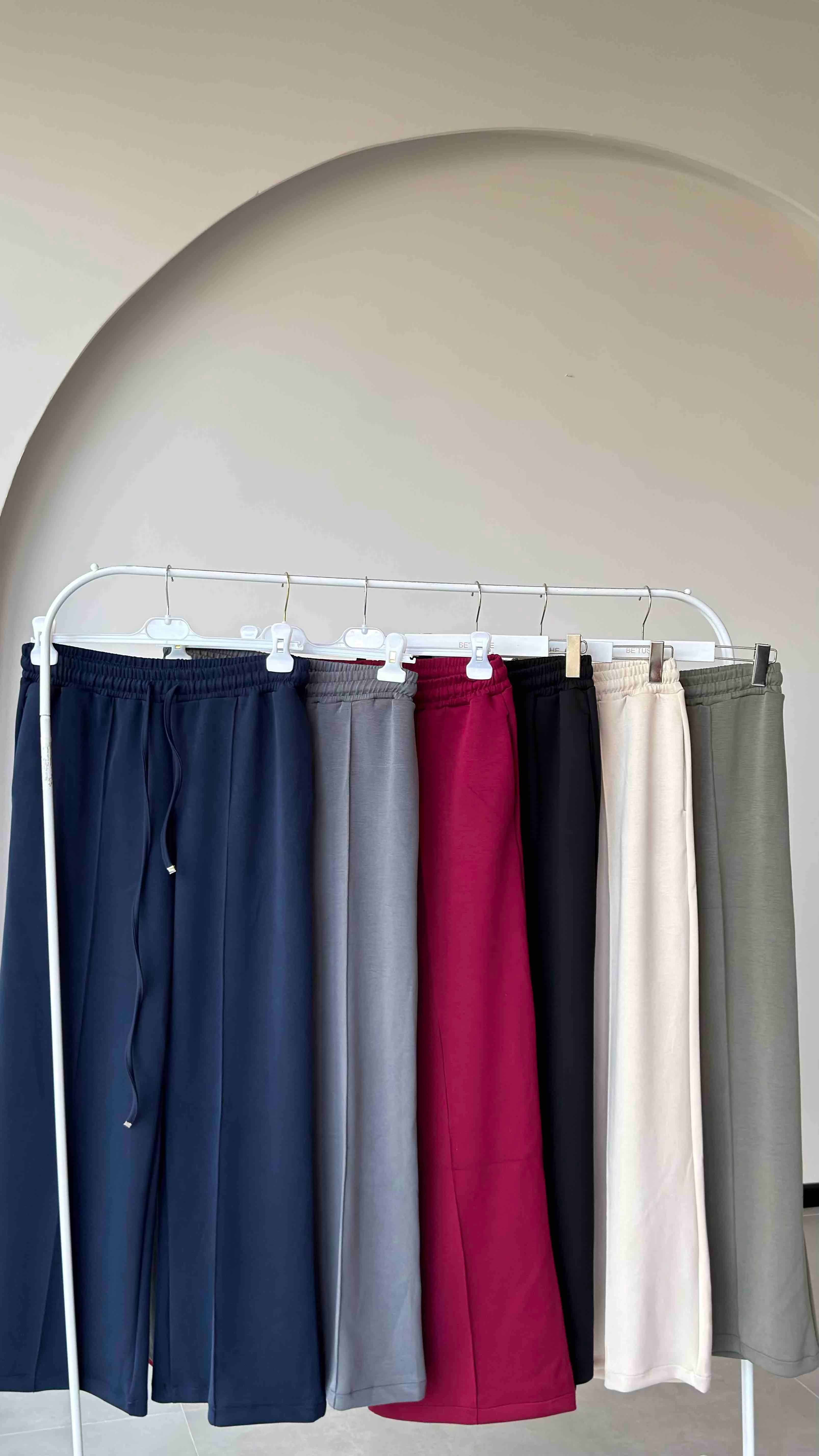 NERVÜRLÜ OYSHO PALAZZO PANTALON