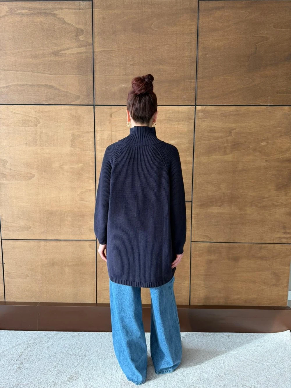 POP KAZAK-YANDAN FERMUARLI SELANİK KAZAK  - Lacivert