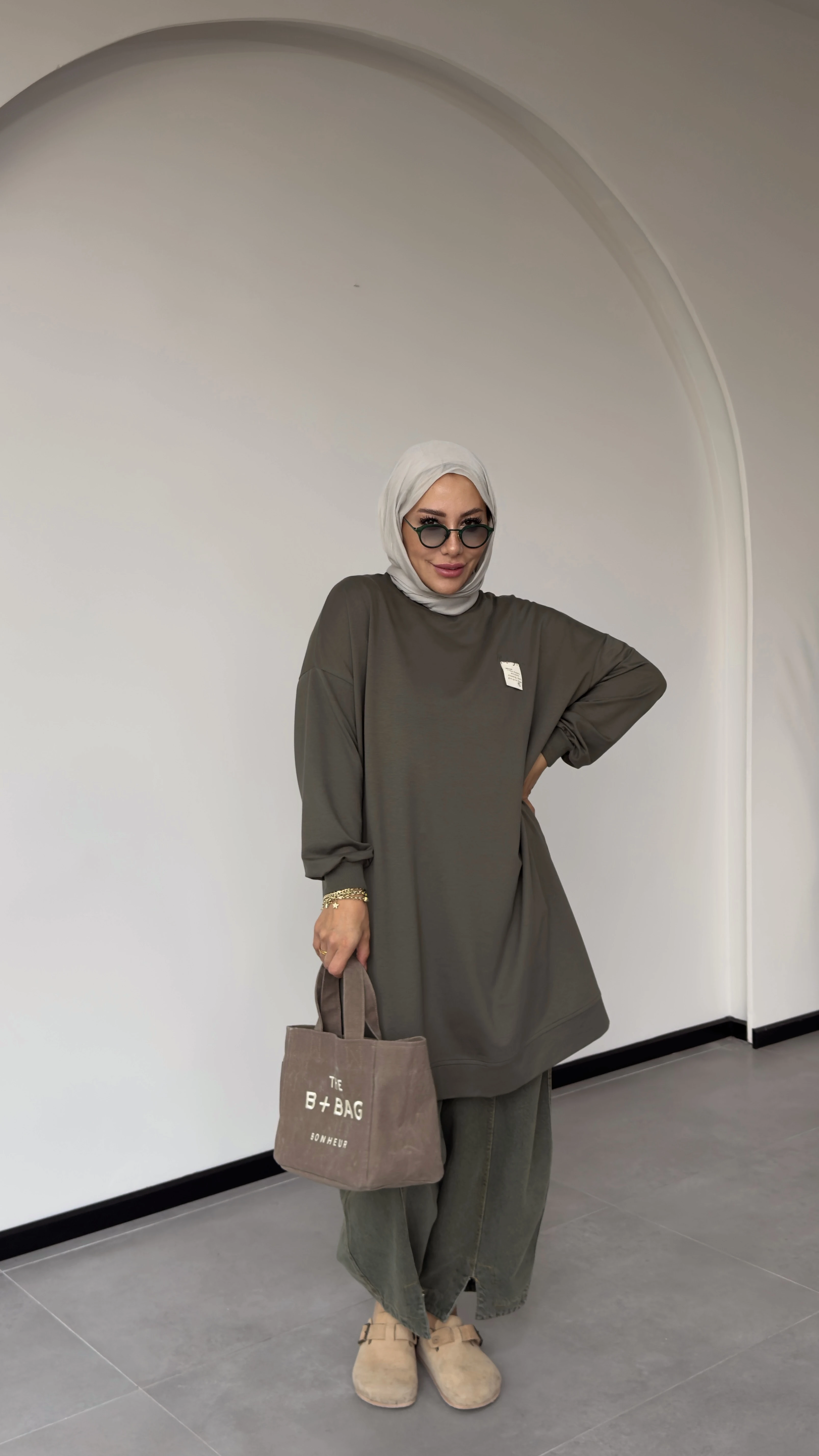 UZUN OWERSZİE SWEAT 